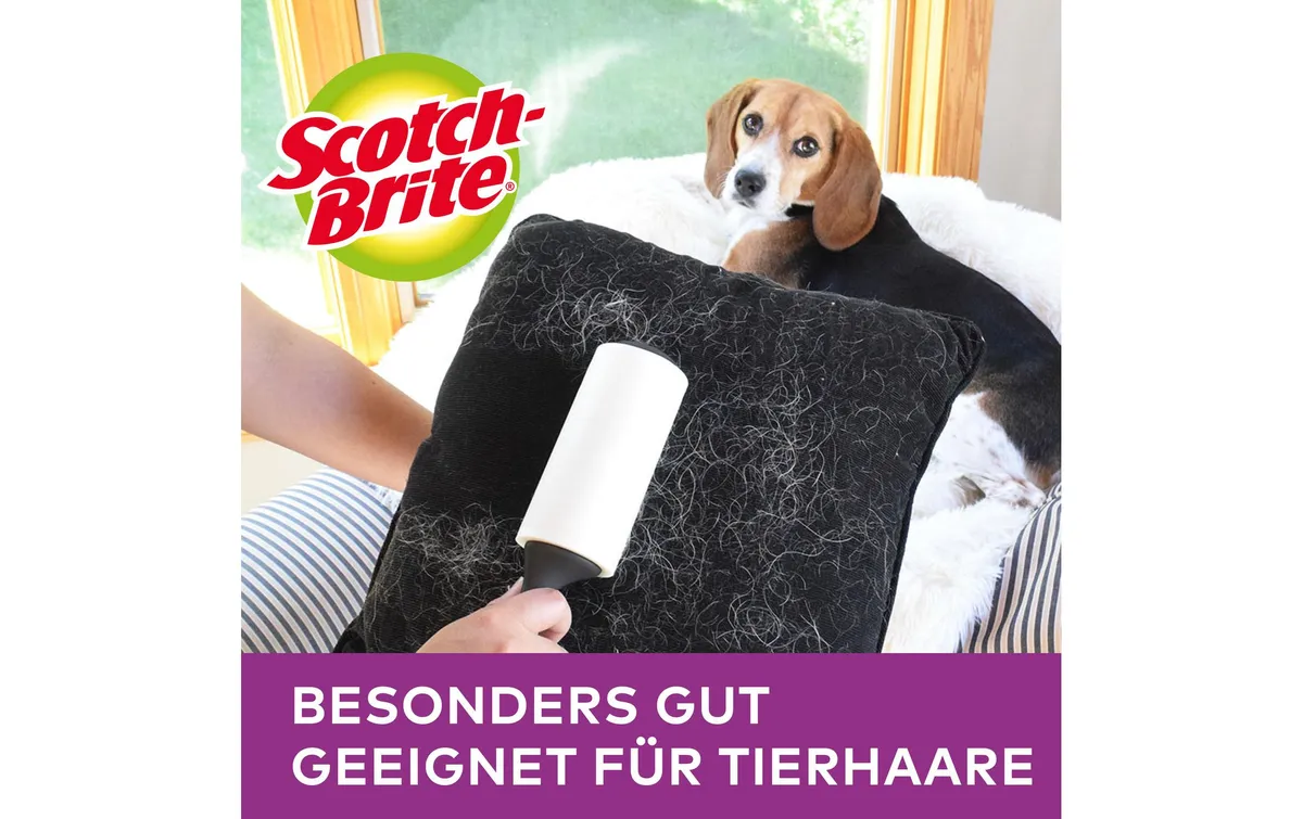 Scotch-Brite Kleiderroller Scotch-Brite Pet Extra Sticky 48 Blatt Scotch-Brite Kleiderroller Scotch-Brite Pet Extra Sticky 48 Blatt