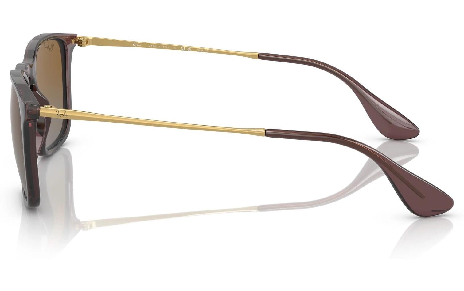 Ray-Ban Sonnenbrille Chris Transparent/Braun