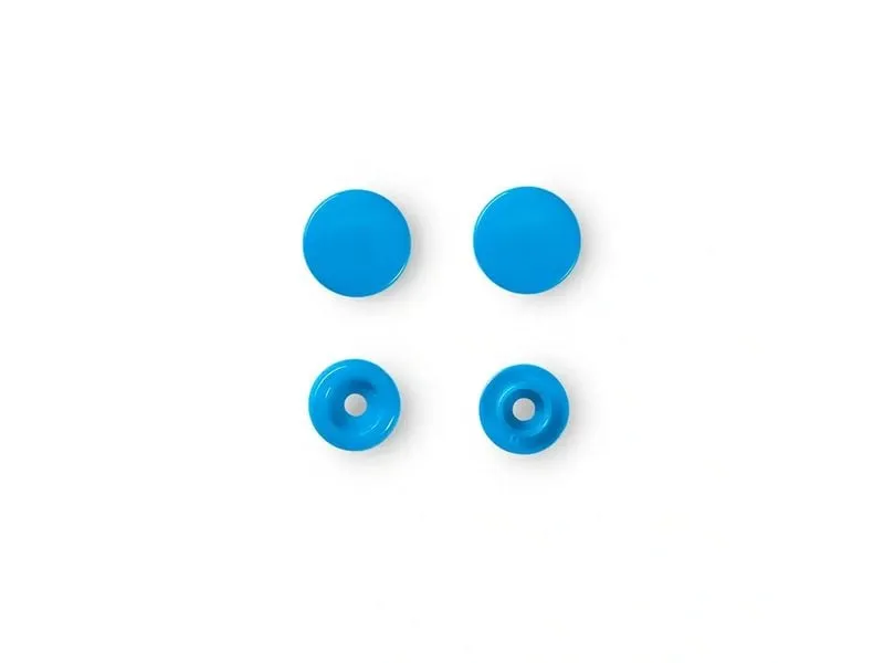Prym Druckknöpfe Color Snaps Grau, Ø 12,4 mm, 30 Stück