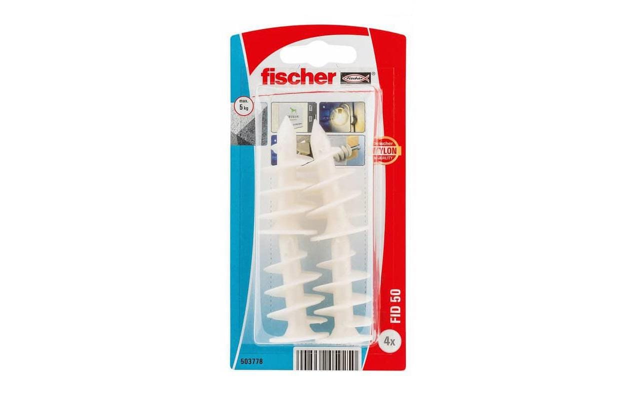 Fischer Dämmstoffdübel FID 50, 4 Stück