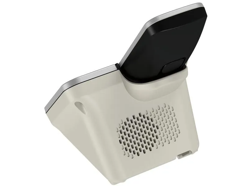 Panasonic Schnurlostelefon KX-TGD320SLW Schwarz/Silber