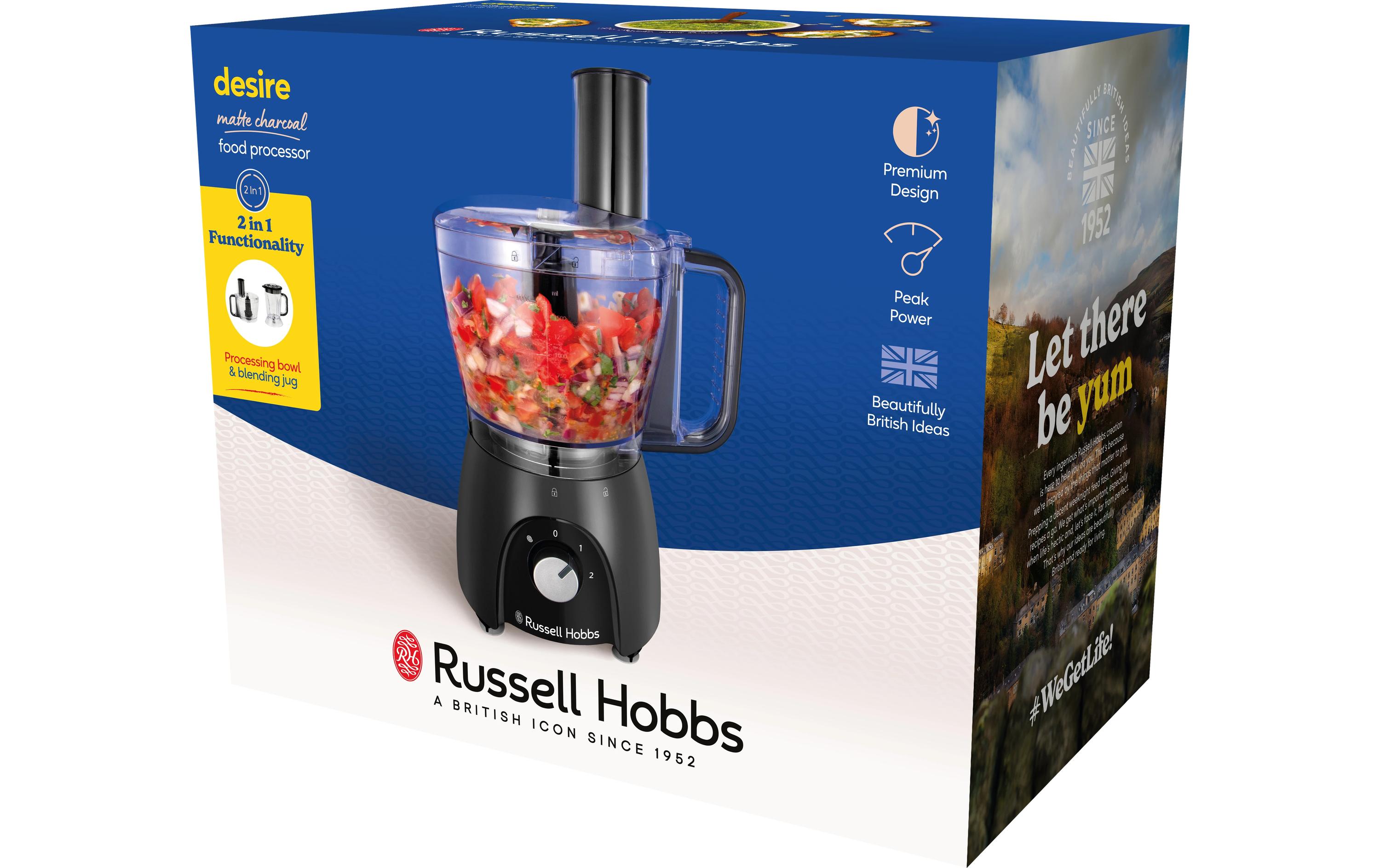 Russell Hobbs Zerkleinerer Desire Anthrazit, 1.5 l