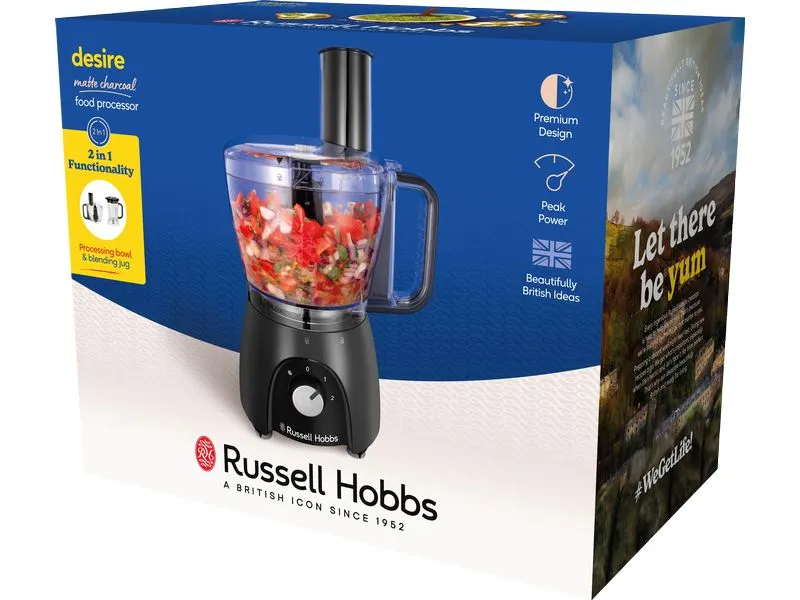 Russell Hobbs Zerkleinerer Desire Anthrazit, 1.5 l Russell Hobbs Zerkleinerer Desire Anthrazit, 1.5 l