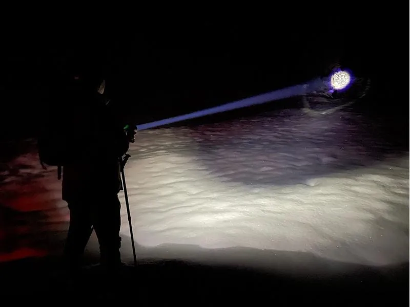 Nordride Taschenlampe LED Spot Long Range R, 1100 Lumen, IP65, USB-C Nordride Taschenlampe LED Spot Long Range R, 1100 Lumen, IP65, USB-C