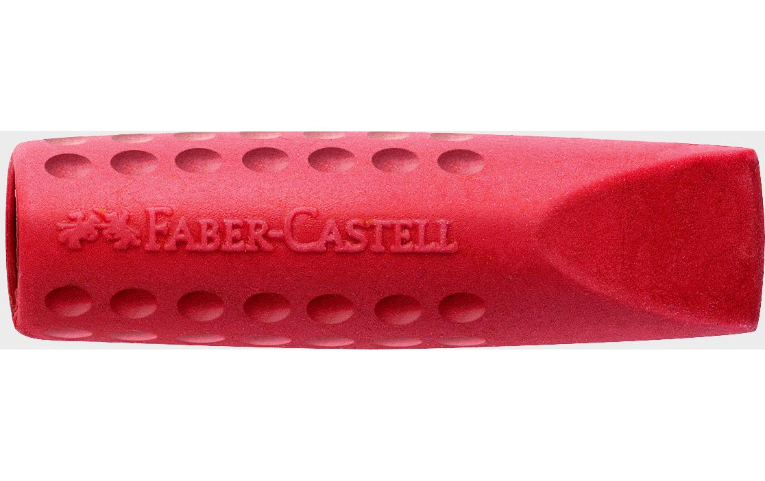 Faber-Castell Radiergummi Grip Cap 24 Stück, Blau und Rot Faber-Castell Radiergummi Grip Cap 24 Stück, Blau und Rot