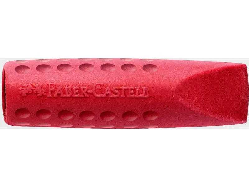 Faber-Castell Radiergummi Grip Cap 24 Stück, Blau und Rot Faber-Castell Radiergummi Grip Cap 24 Stück, Blau und Rot