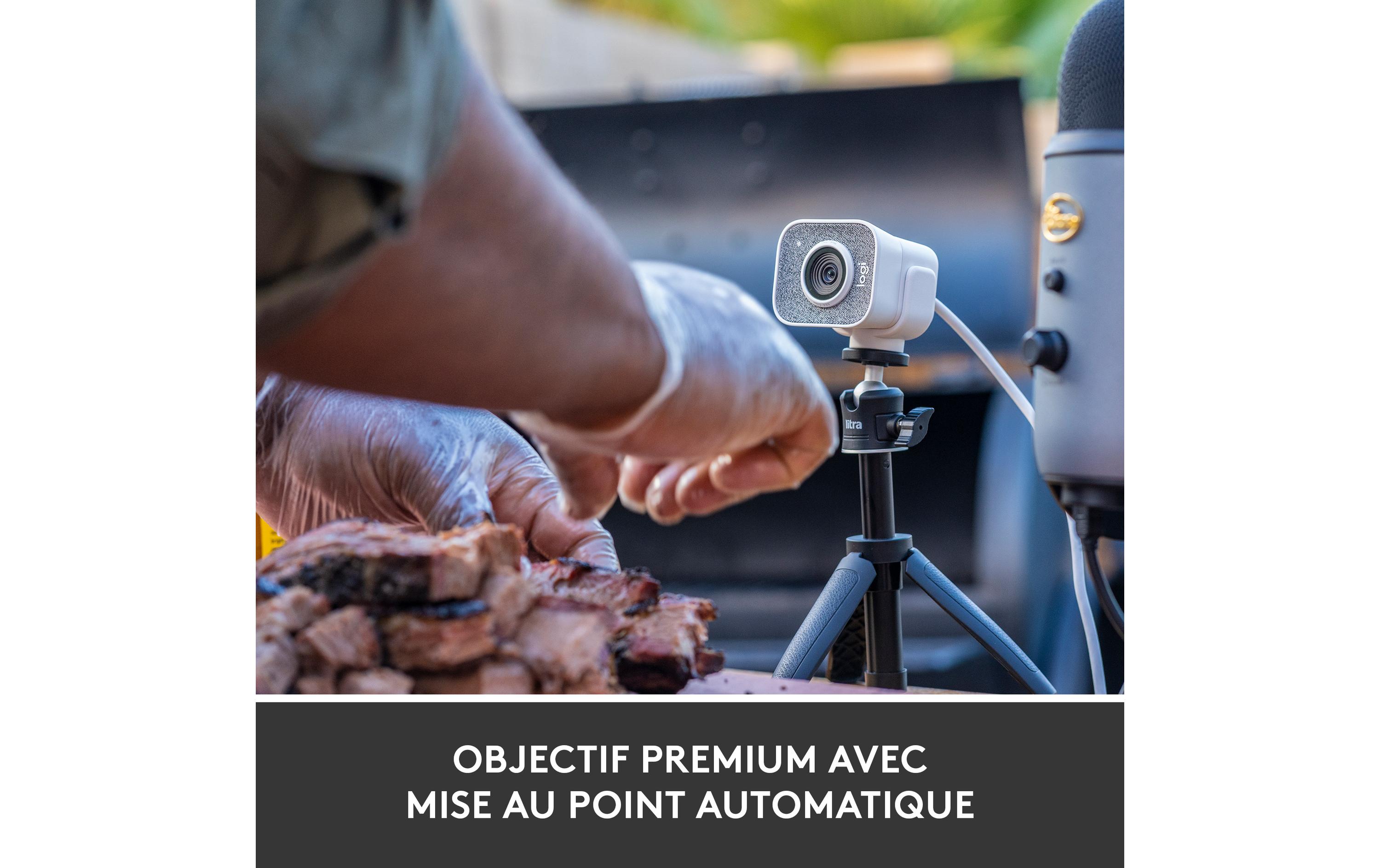 Logitech Webcam StreamCam Weiss