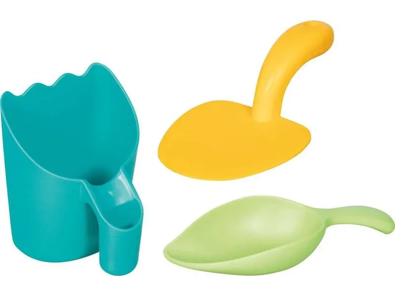 Goki Sandspielzeug Sandschaufeln, 3-fach Assortiert