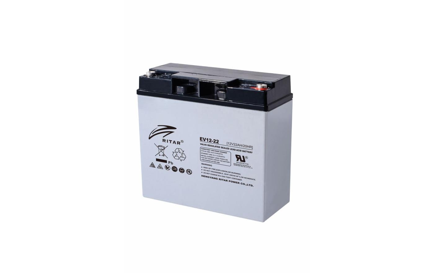 Ritar Batterie AGM EV 12 V 22Ah Ritar Batterie AGM EV 12 V 22Ah