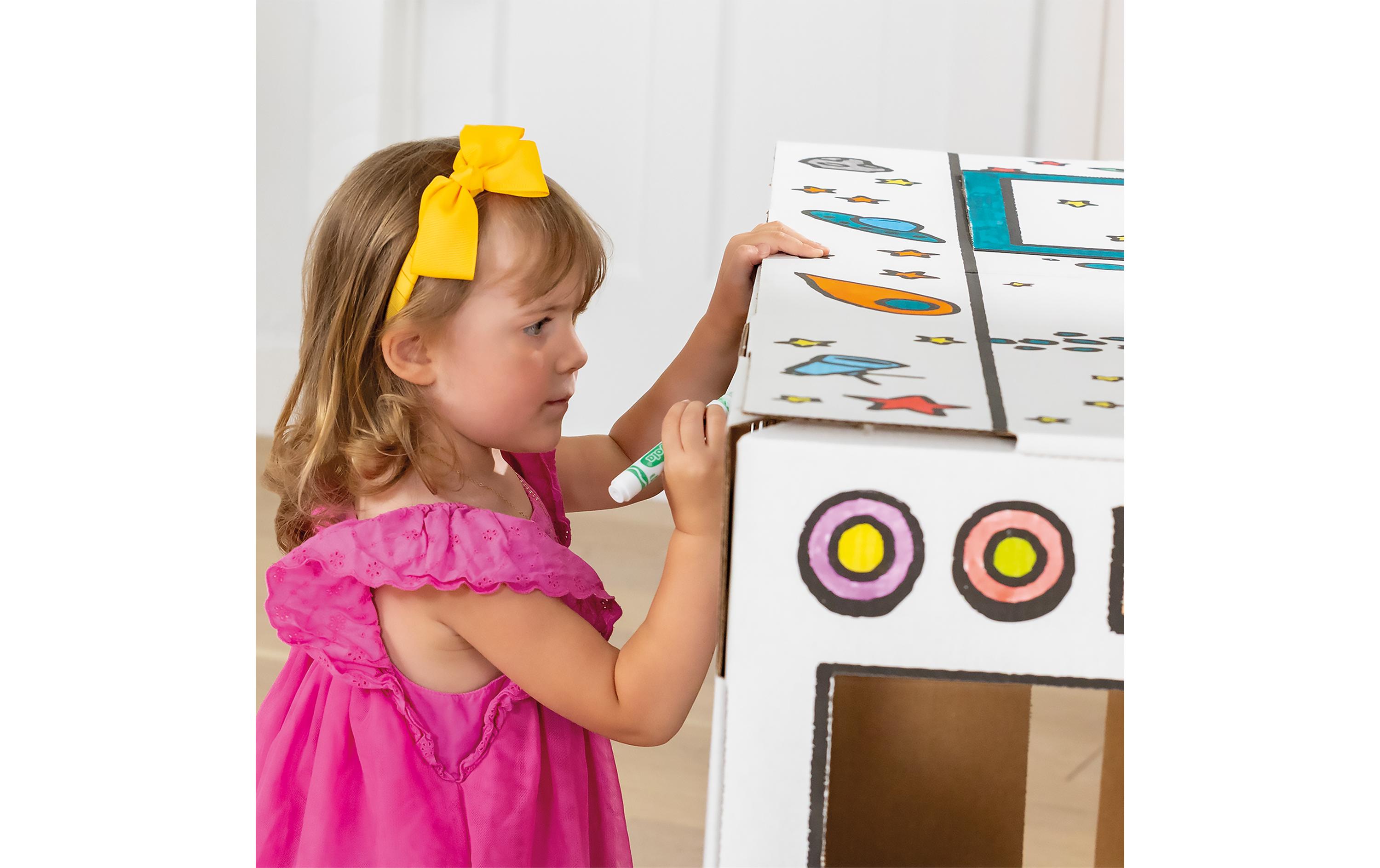 Fellowes Ausmal-Spielbus Outer 83.8 x 78.7 x 114.3 cm