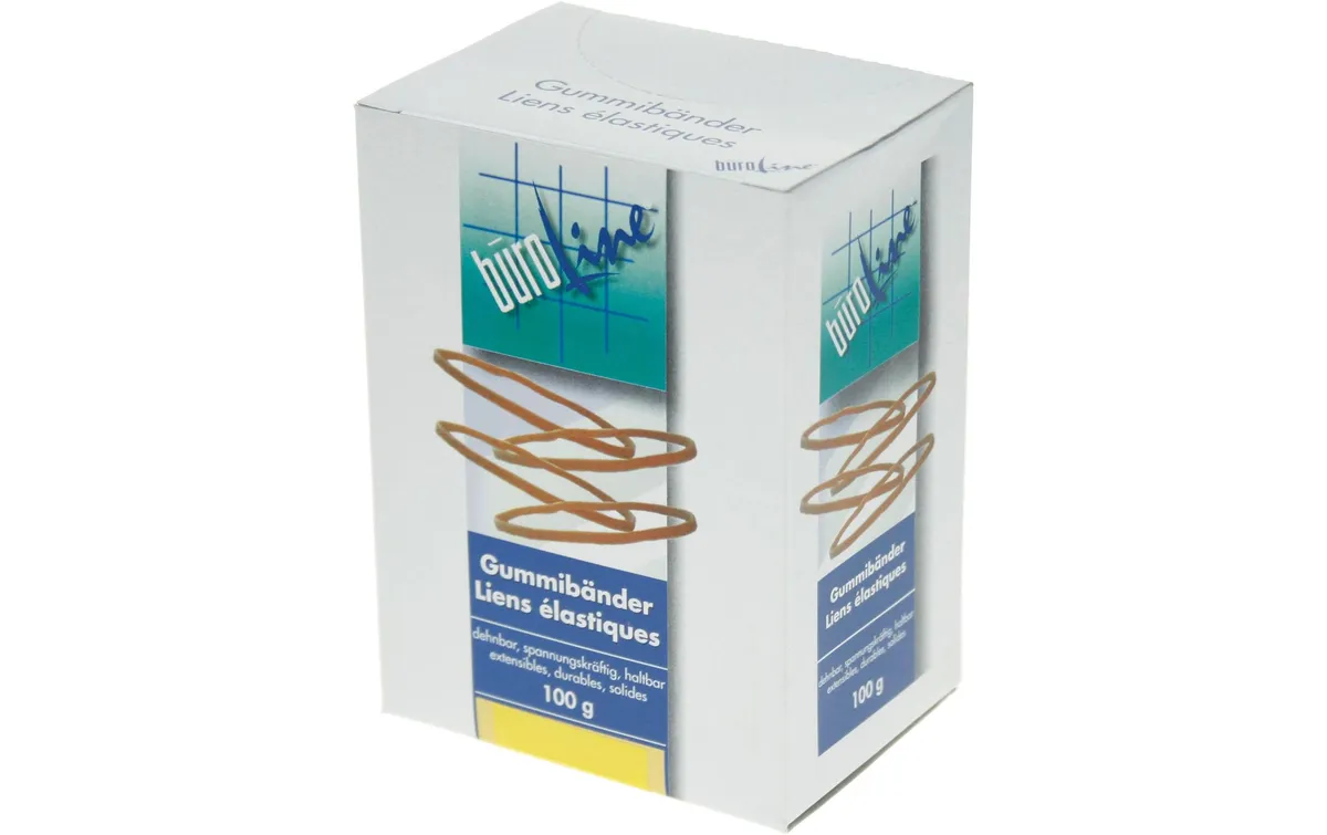 Büroline Gummiband 1.3 x 60 mm, 100 g Büroline Gummiband 1.3 x 60 mm, 100 g