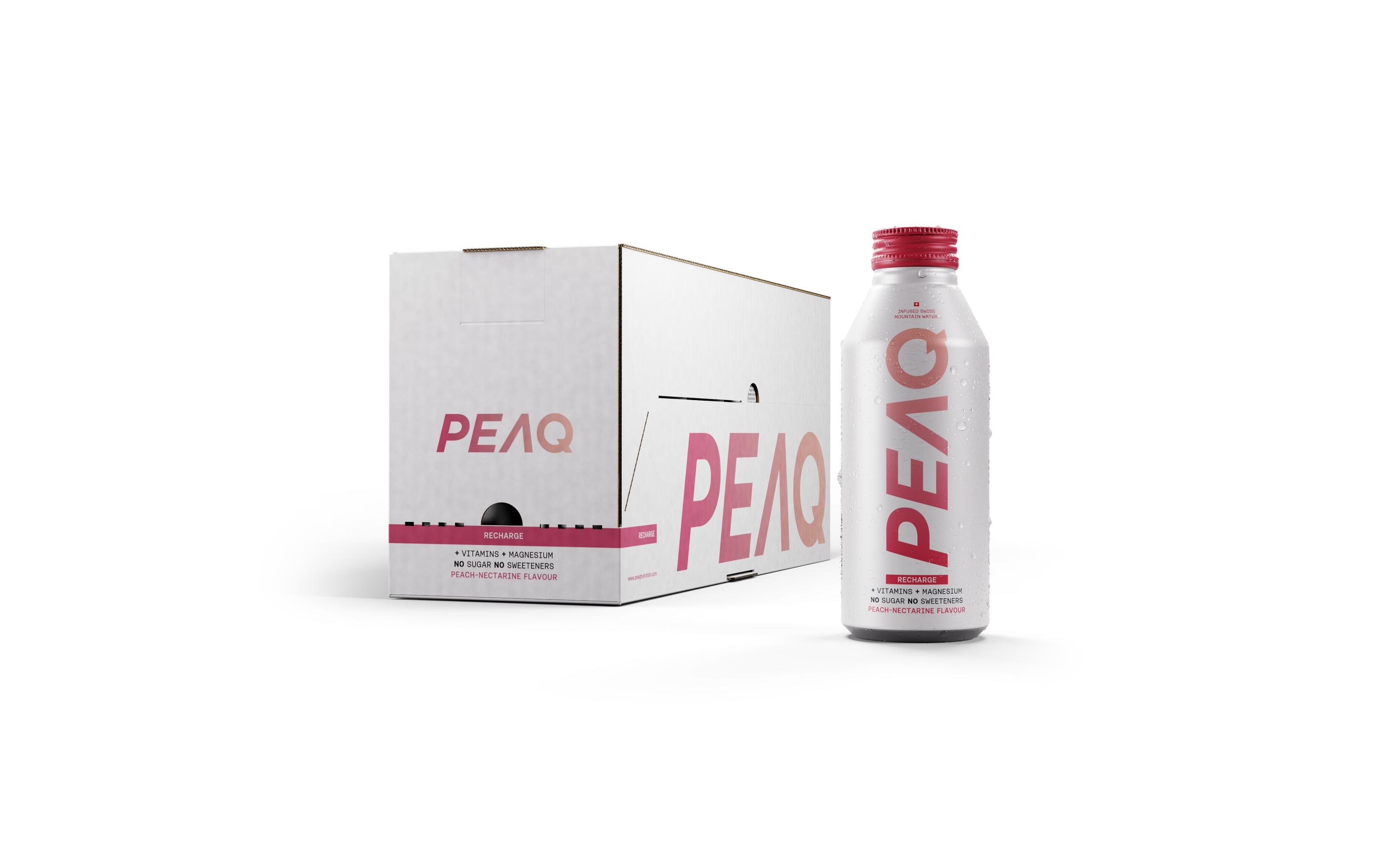 PEAQ Recharge Peach-Nectarine 12 x 473 ml PEAQ Recharge Peach-Nectarine 12 x 473 ml