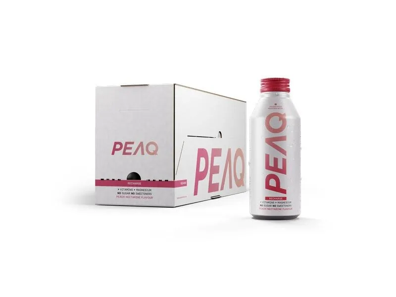 PEAQ Recharge Peach-Nectarine 12 x 473 ml PEAQ Recharge Peach-Nectarine 12 x 473 ml