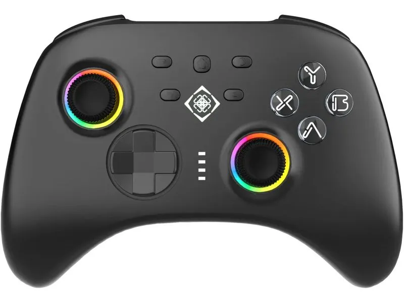 DELTACO Controller GAM-184 Wireless 3-in-1 Schwarz DELTACO Controller GAM-184 Wireless 3-in-1 Schwarz