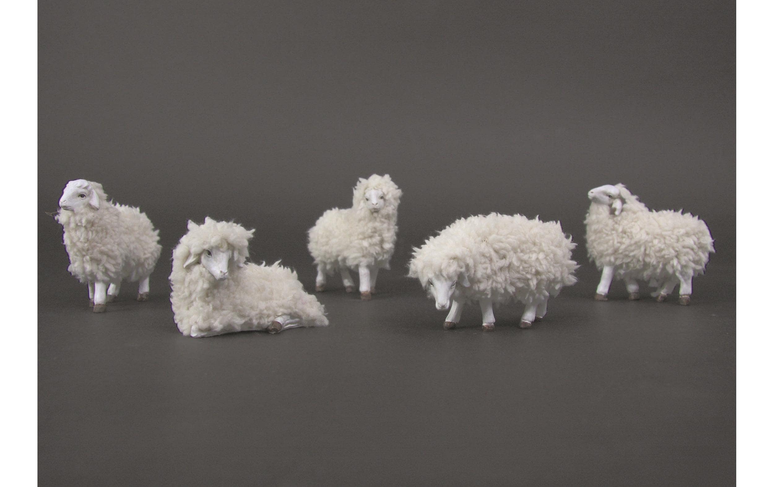 Botanic-Haus Krippenfiguren Wollschafe 6.5 cm