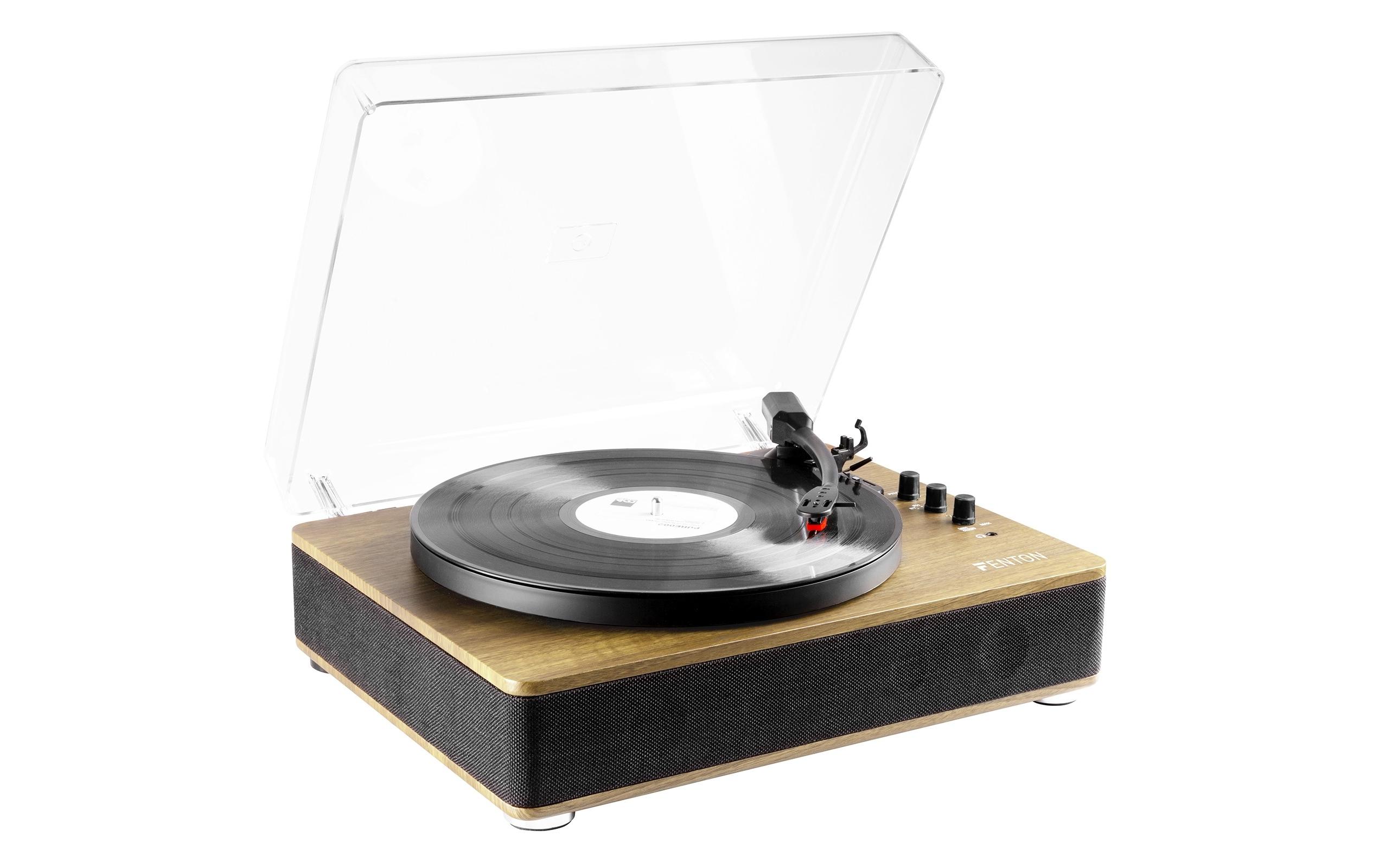 Fenton Plattenspieler RP162LW Hellbraun