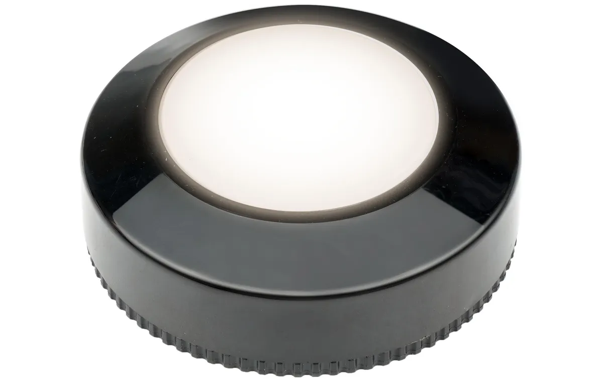 Star Trading Unterbauleuchte LED Nachtlicht, Ø 6.9 cm, Schwarz