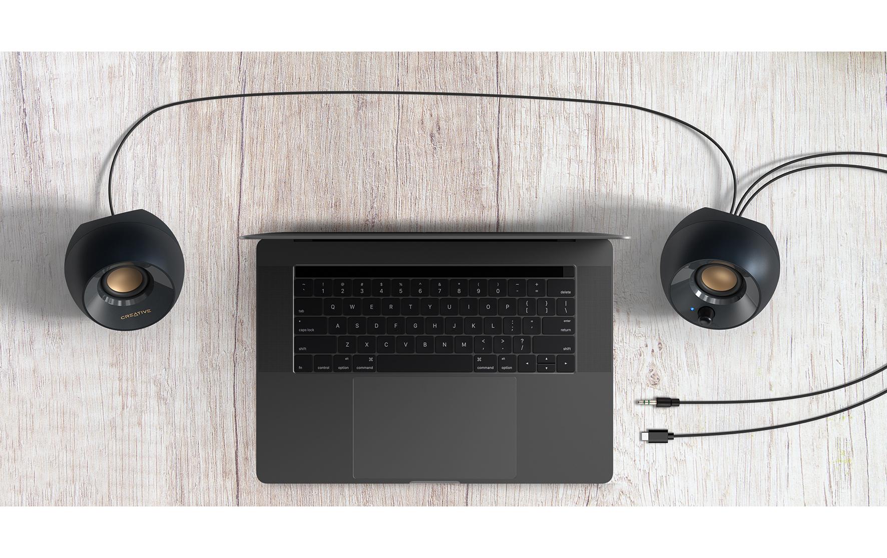 CREATIVE PC-Lautsprecher Pebble V2