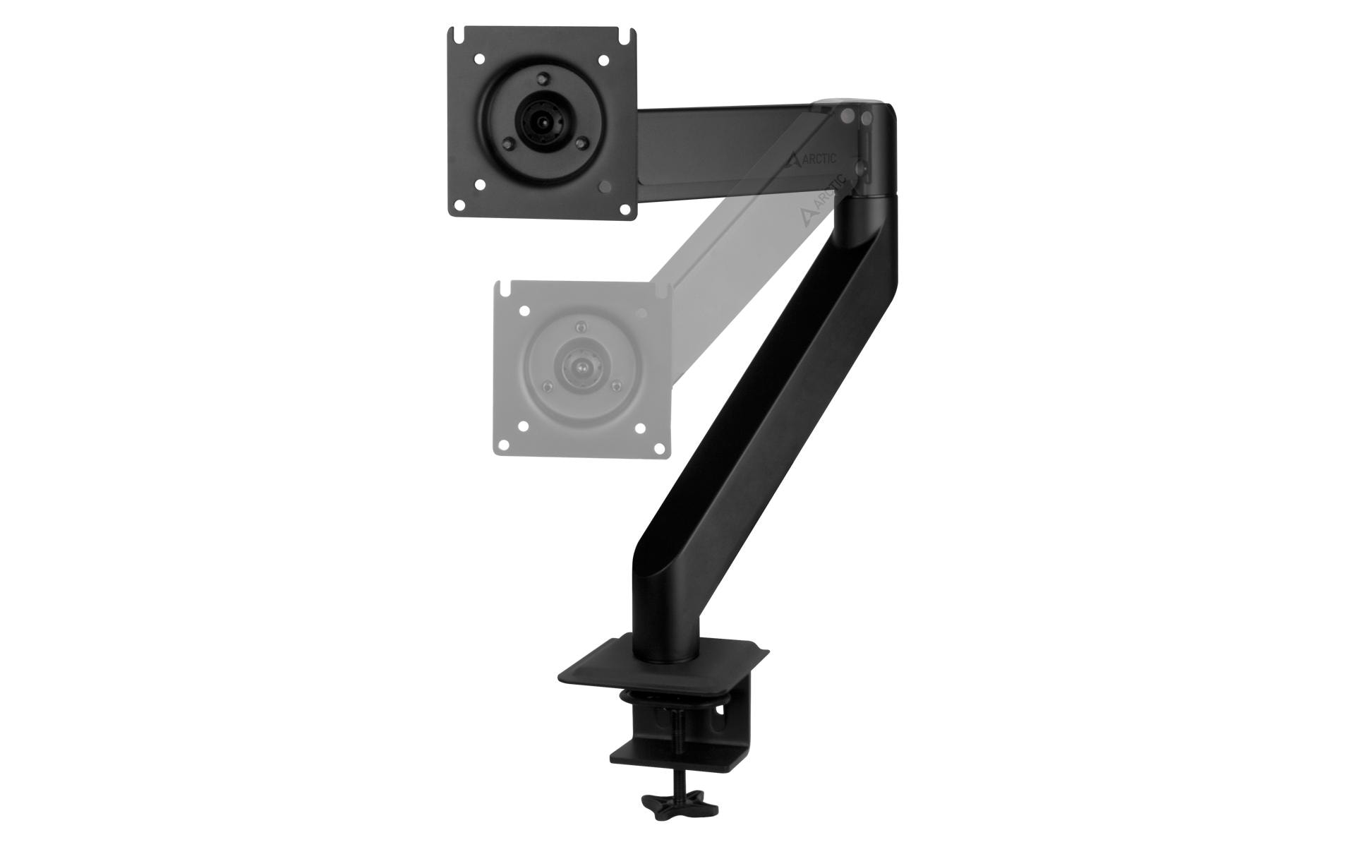 Arctic Cooling Tischhalterung X1-3D bis 10 kg – Schwarz matt, Schwarz