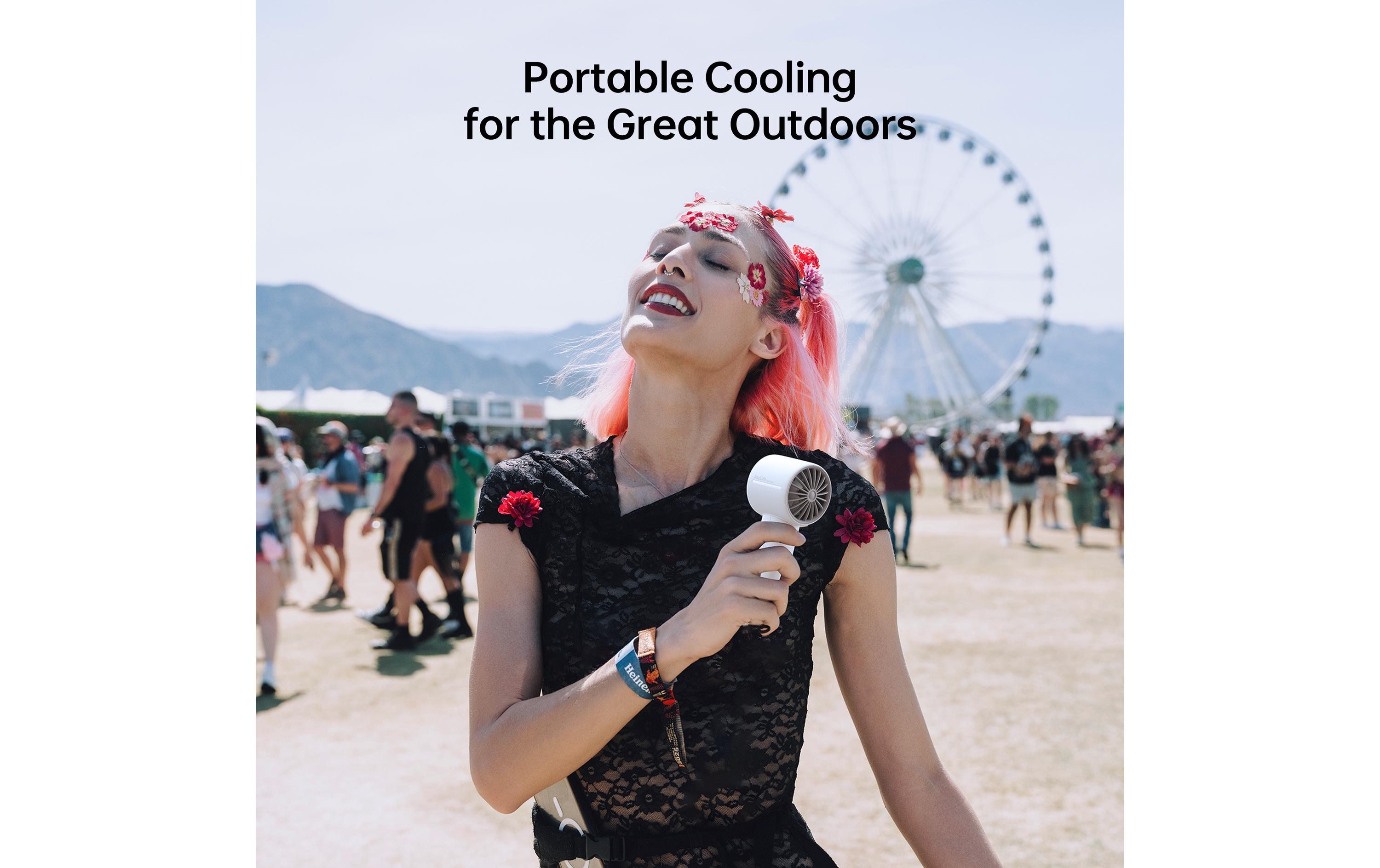 Jisulife Handventilator Life10S Grau