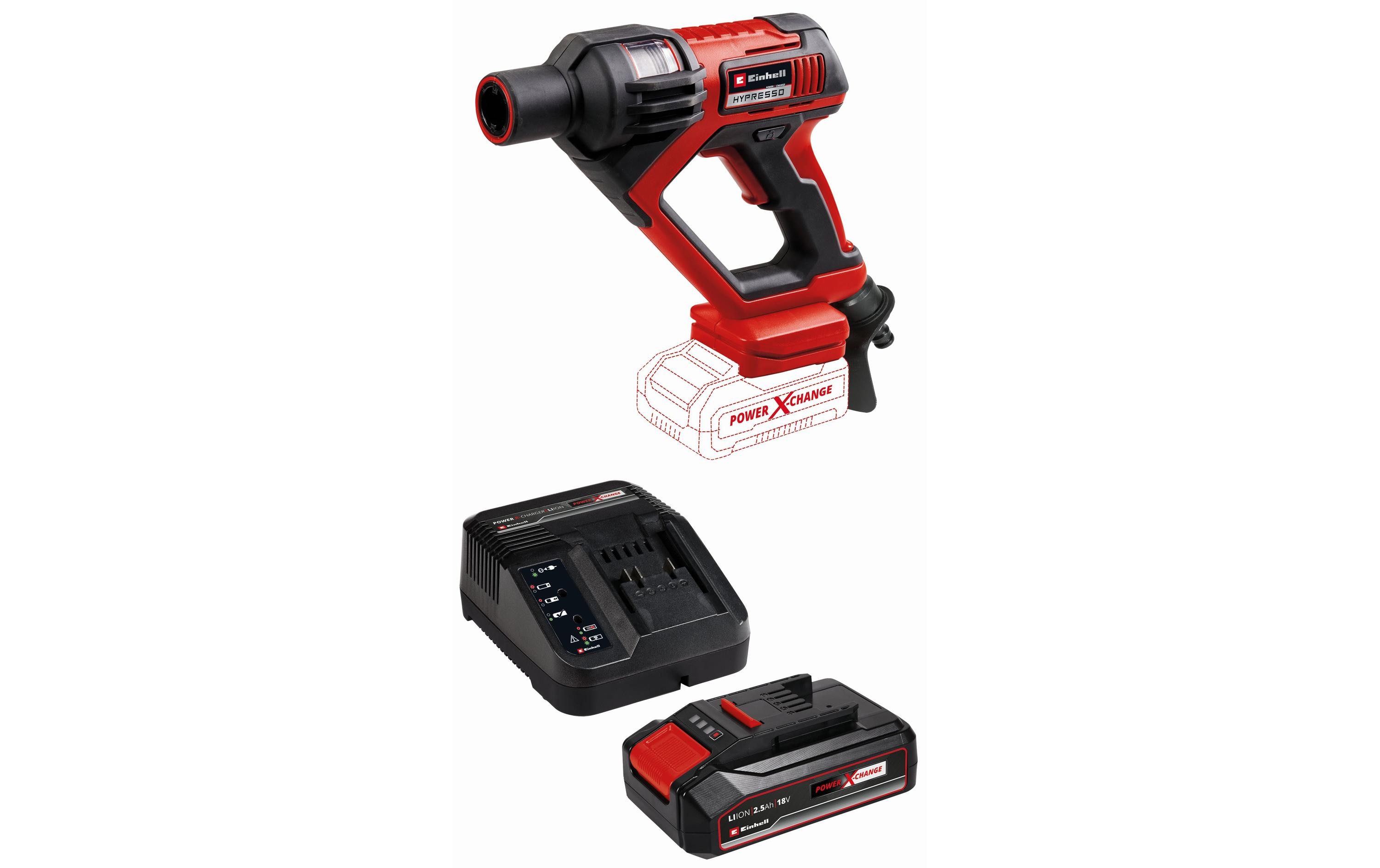 Einhell Akku-Druckreiniger Hypresso 18/24 mit Akku 1 x 2.5Ah Einhell Akku-Druckreiniger Hypresso 18/24 mit Akku 1 x 2.5Ah