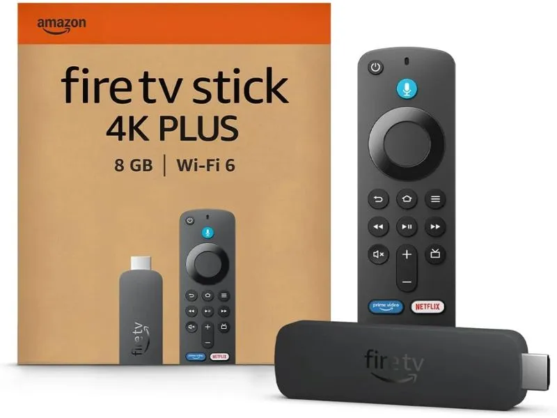 Amazon Fire TV Stick 4K Plus 2025 8 GB Quad-Core Wi-Fi 6 Schwarz Amazon Fire TV Stick 4K Plus 2025 8 GB Quad-Core Wi-Fi 6 Schwarz