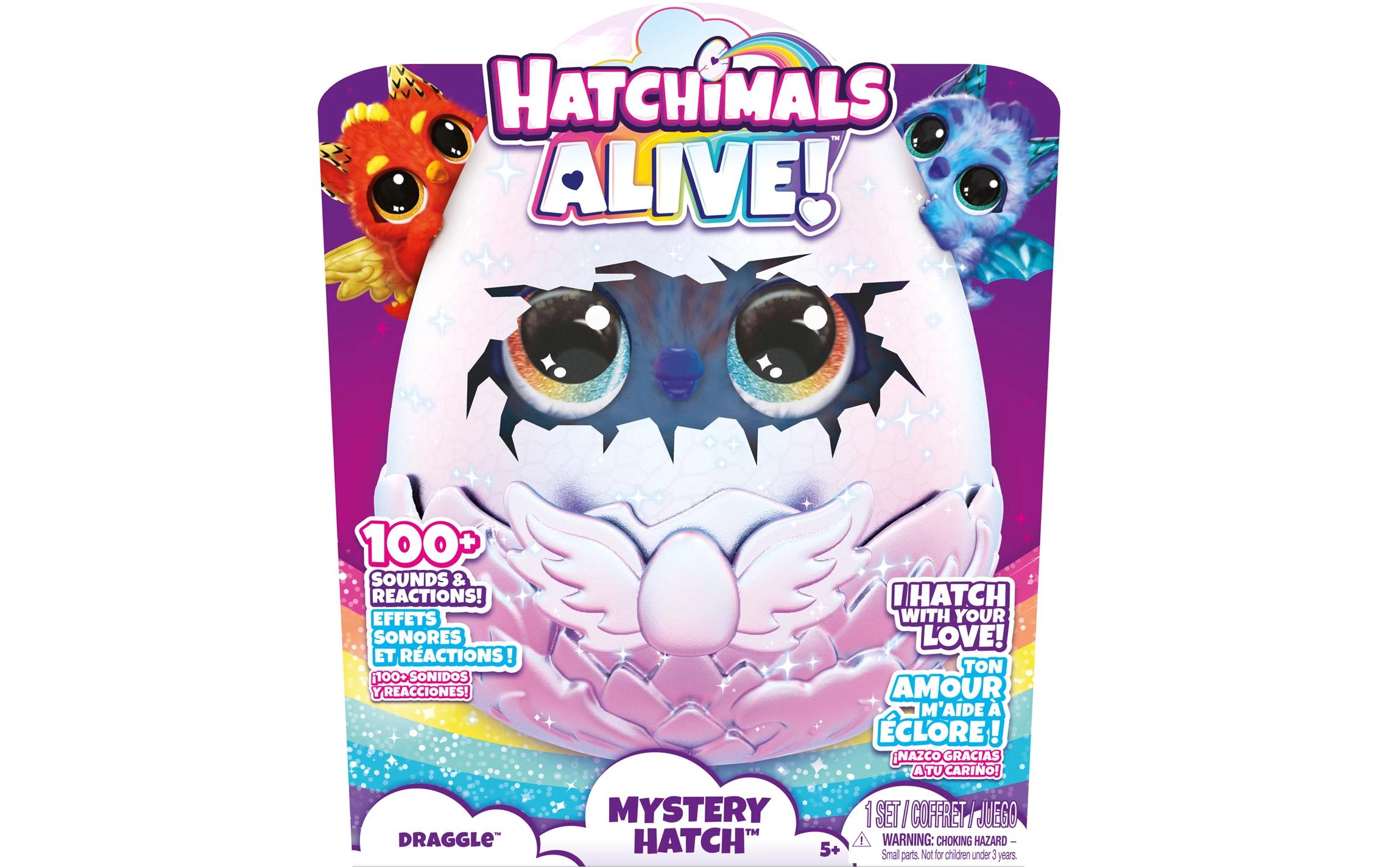 Spinmaster Hatchimals Secret Hatch Draggle Alive assortiert