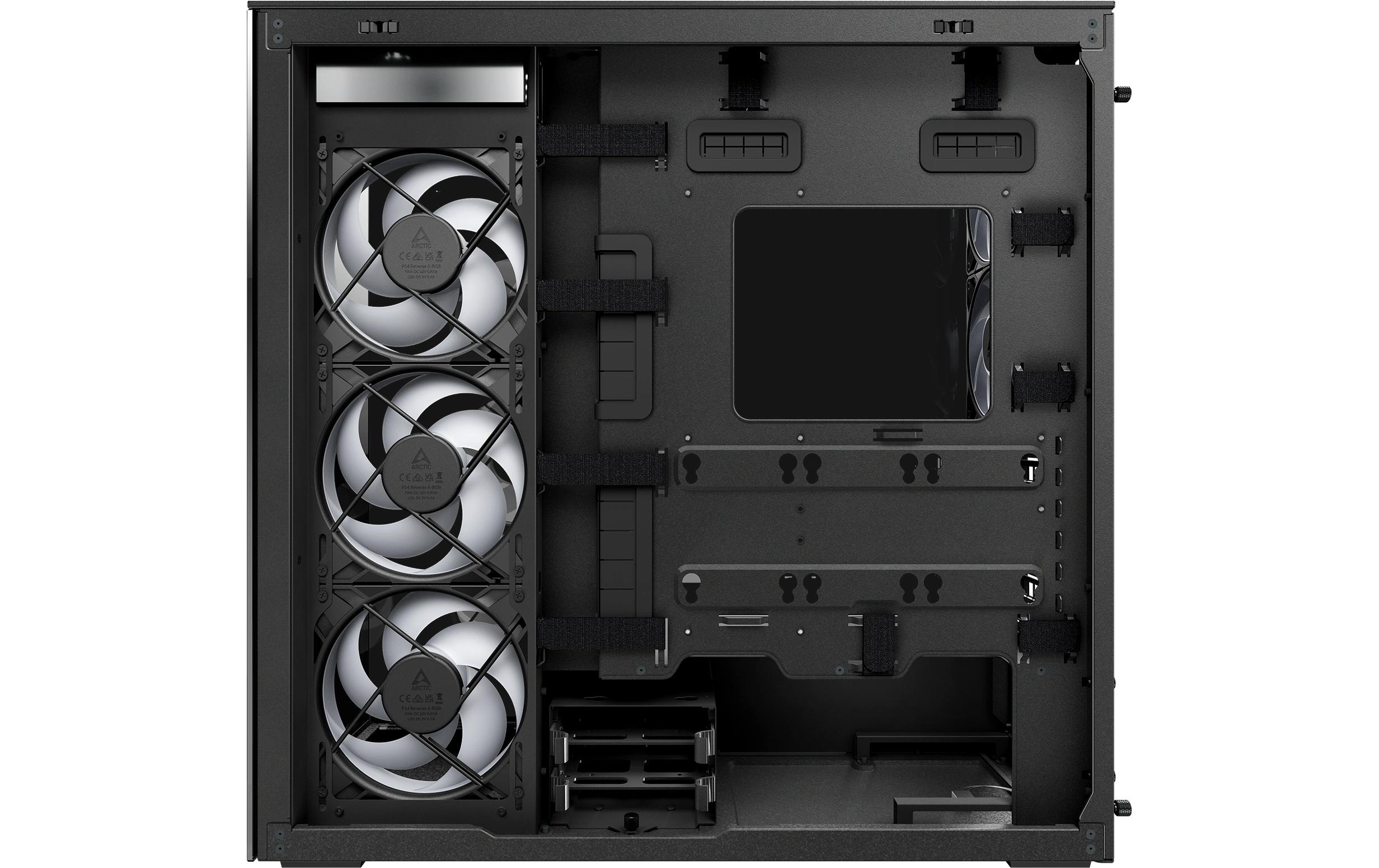 Arctic Cooling PC-Gehäuse ACPCC00015A Black Tinted