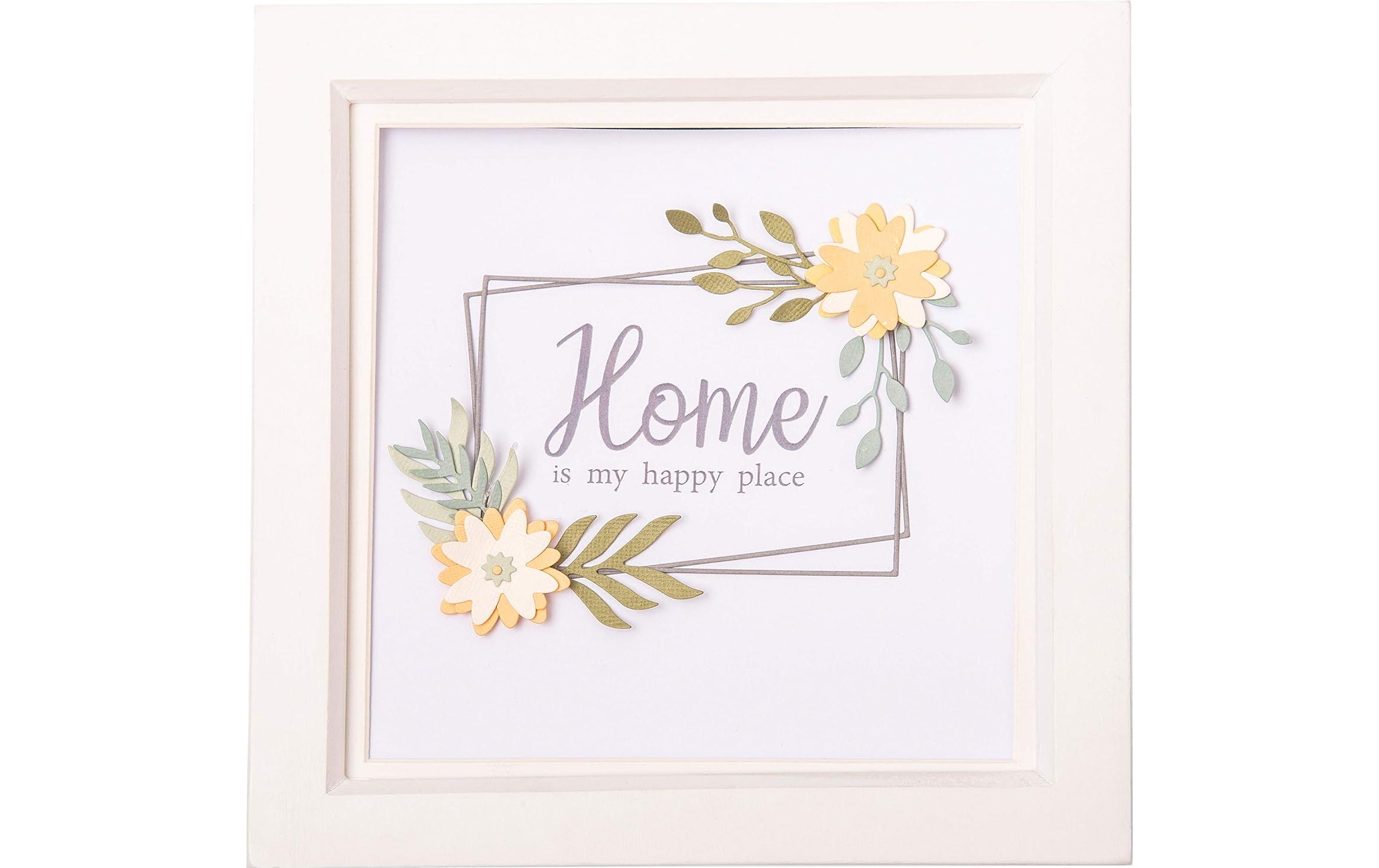 Sizzix Stanzschablone Blumenrahmen , Blatt