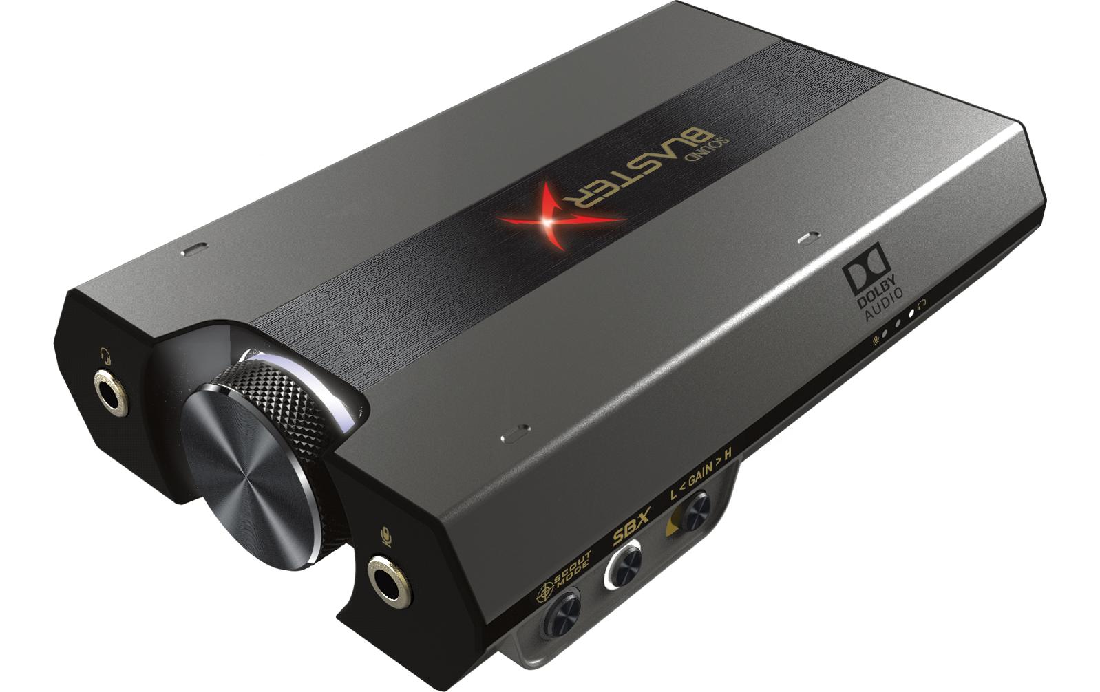 CREATIVE Soundkarte Sound BlasterX G6 USB Typ C