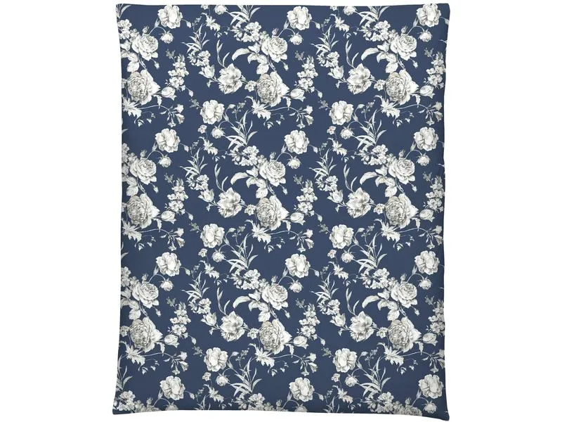 Home Fashion Duvetbezug Satin bedruckt Kwiat 160 x 210 cm