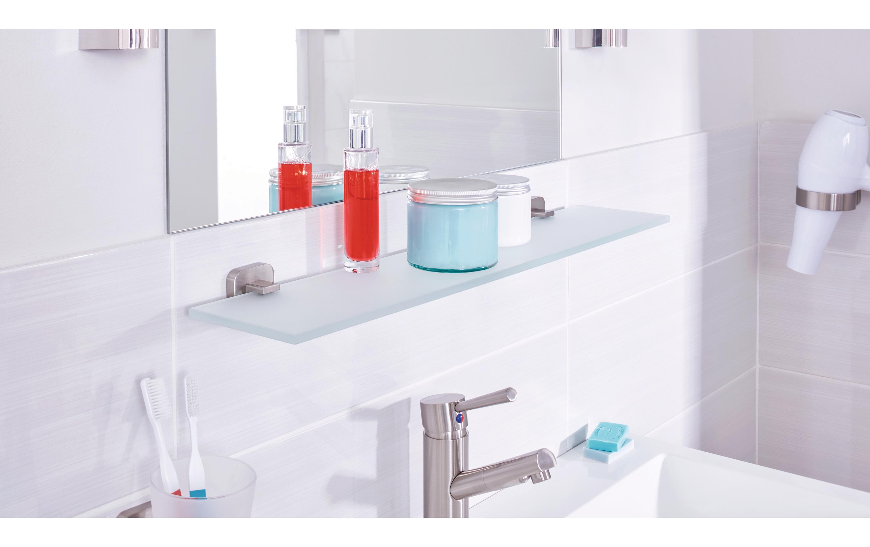 tesa Toilettenpapierhalter Esteetic Silber