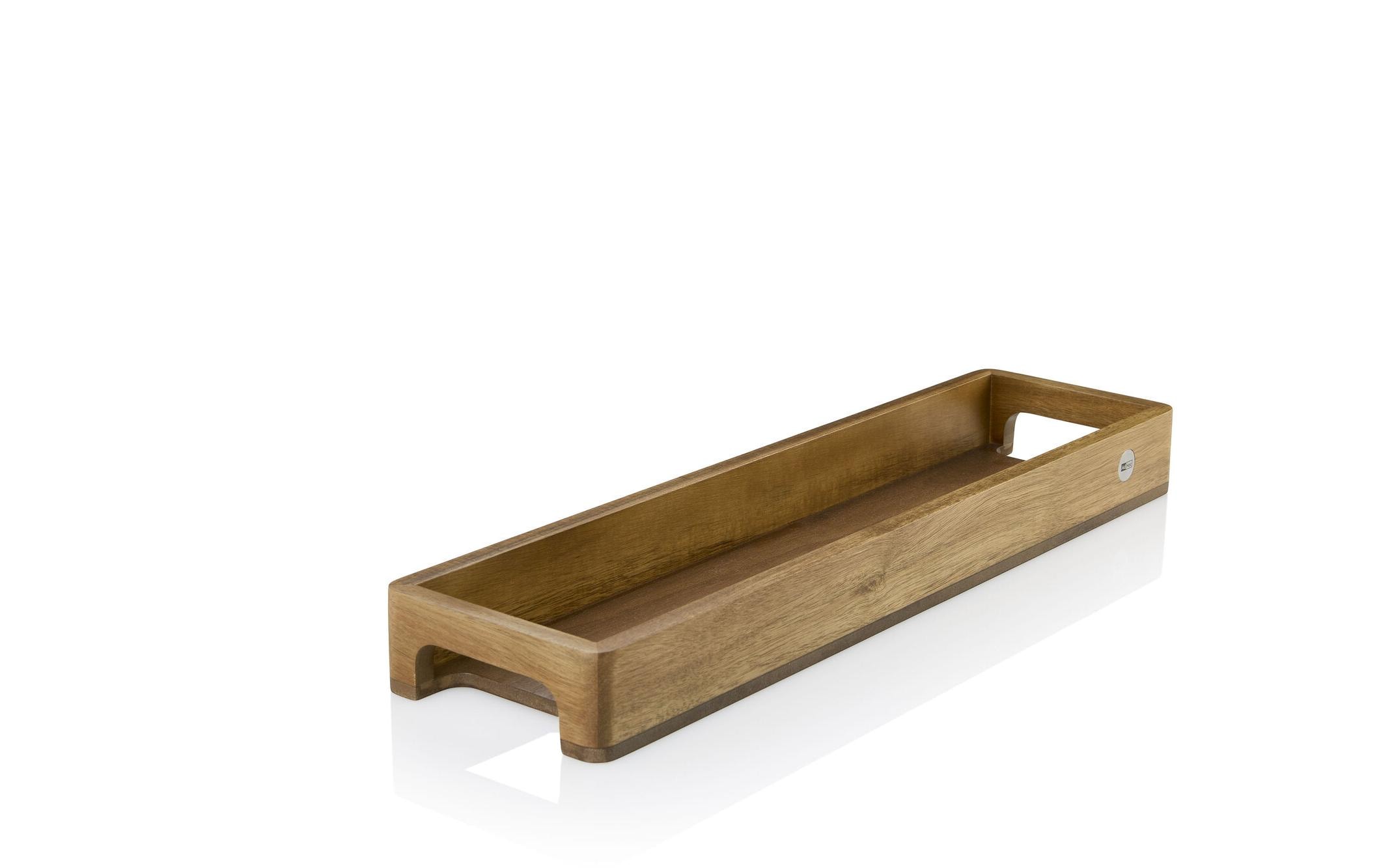 AdHoc Serviertablett Serve Slim 50 x 13 cm, Walnuss AdHoc Serviertablett Serve Slim 50 x 13 cm, Walnuss