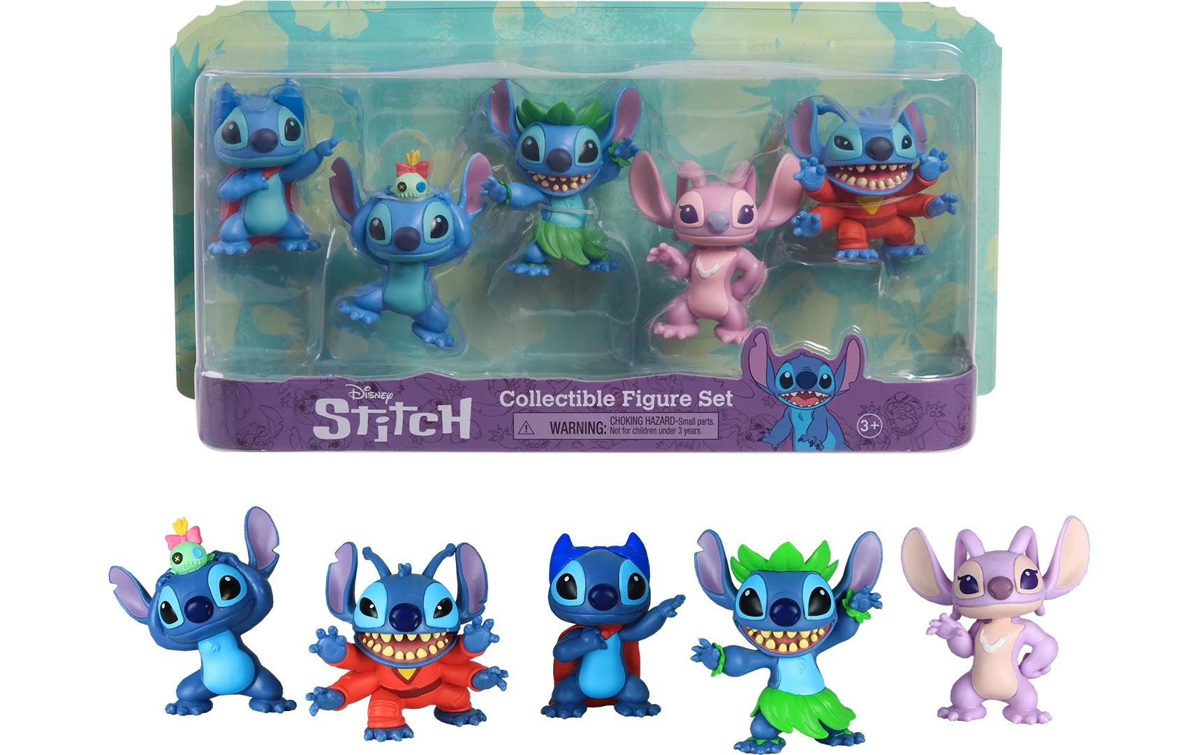 Stitch Figur Disney Stitch 5er Set 8 cm