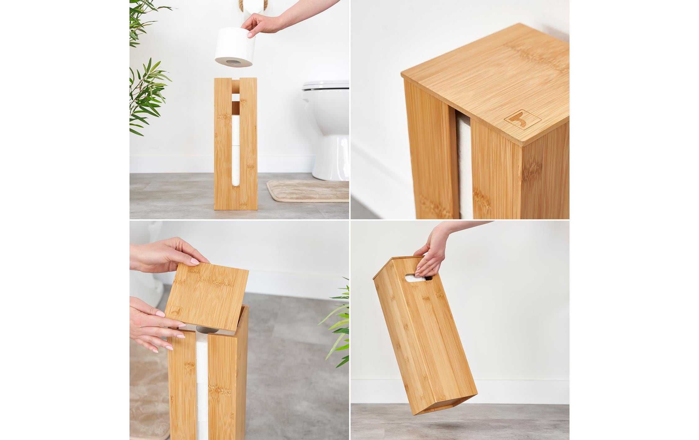 Hennez Toilettenpapierhalter Maria Nature