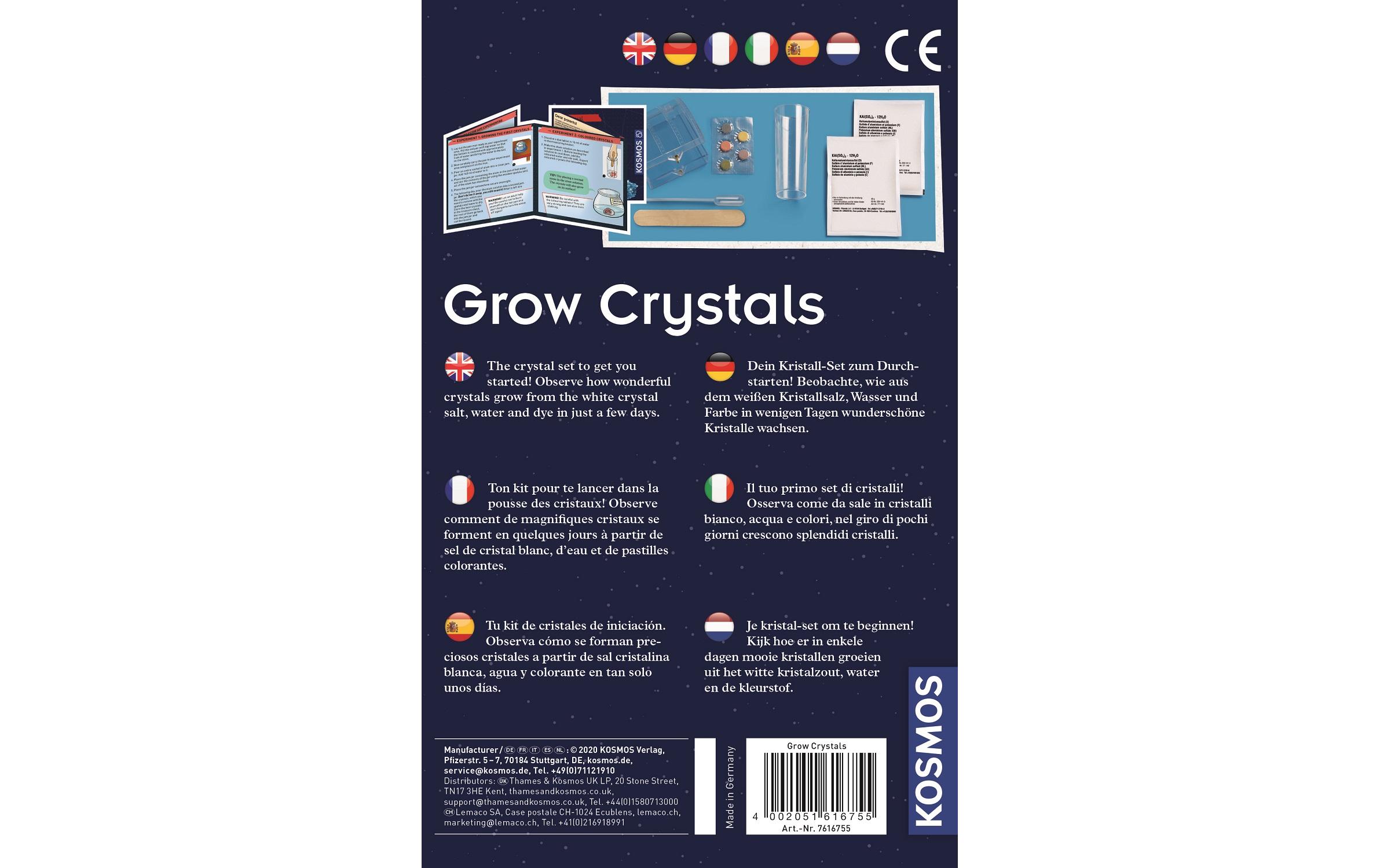 Kosmos Experimentierkasten Kristall-Zucht Kosmos Experimentierkasten Kristall-Zucht