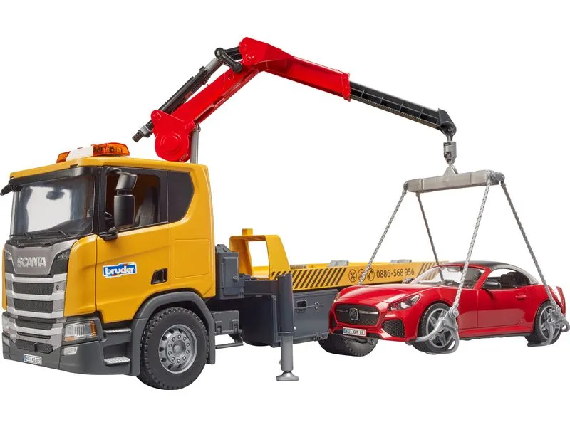 Bruder Spielwaren Logistikfahrzeug Scania Super LKW