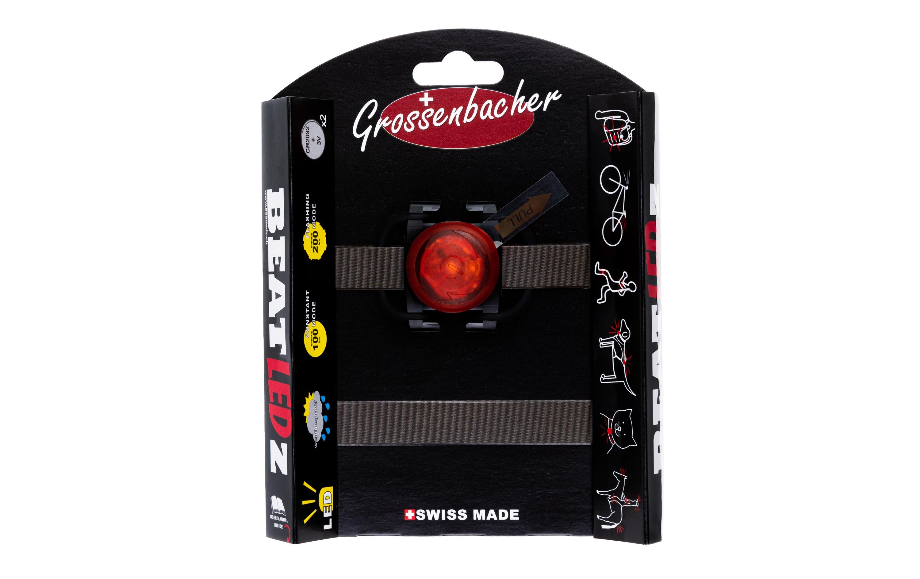 Grossenbacher Leuchte BeatLEDz SG1, Rot