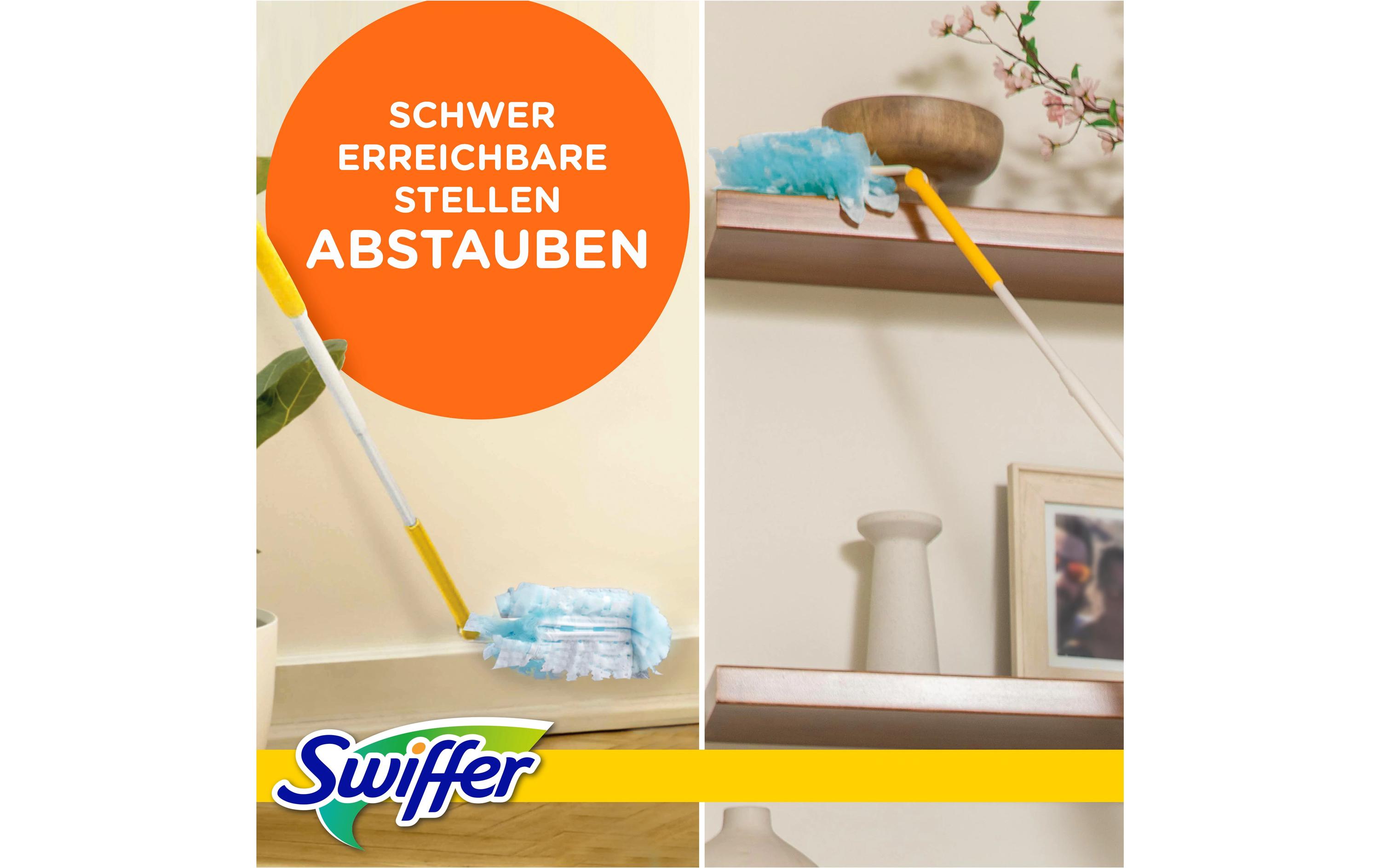 Swiffer Staubmagnet mit Hängevorrichtung XXL 2 Stück, Blau/Gelb