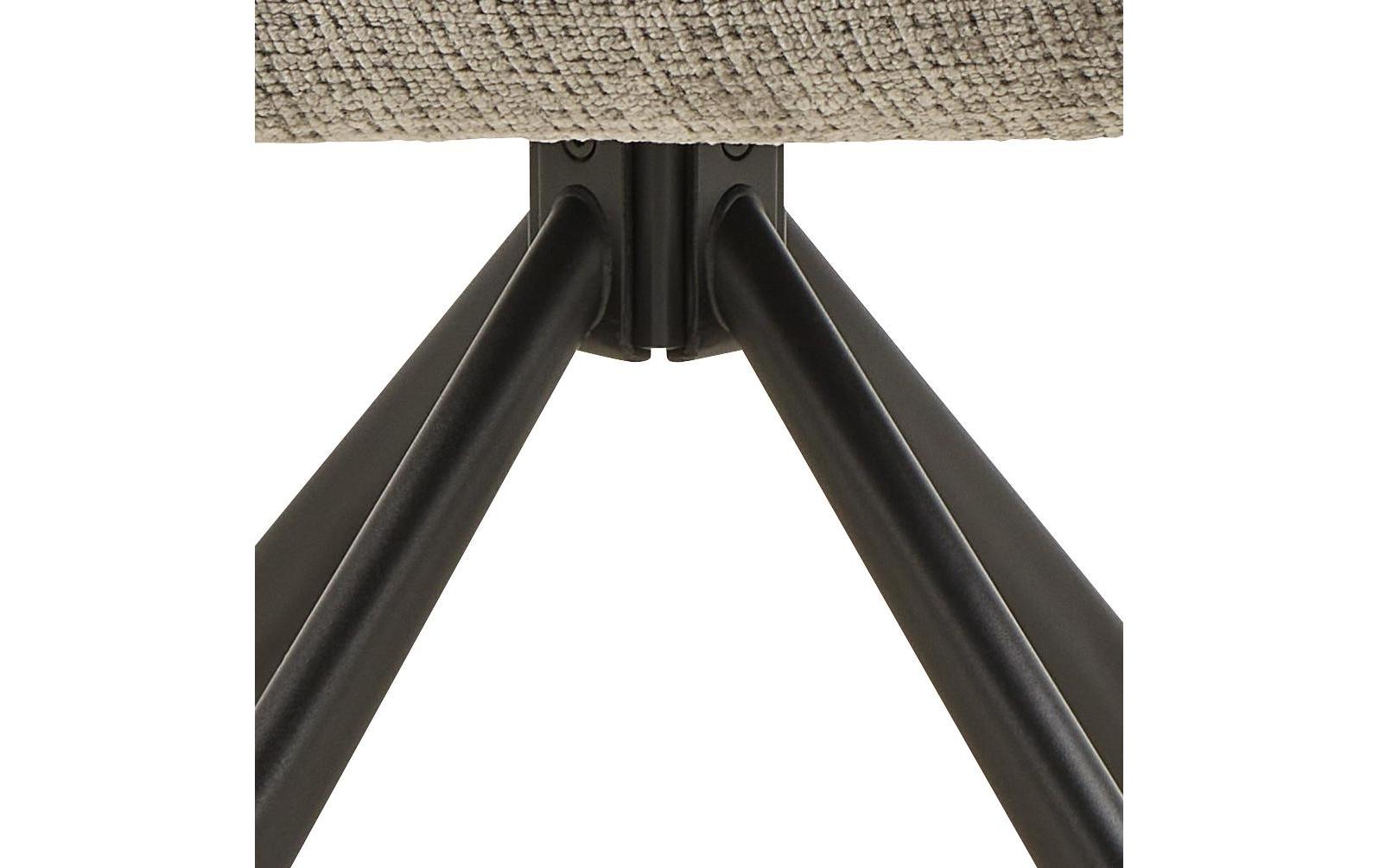 AC Design Stuhl Graham 2 Stück, Beige/Grau