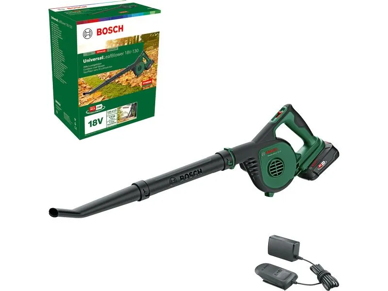 Bosch Akku-Laubbläser UniversalLeafBlower Kit, 18 V-130 2.5Ah Bosch Akku-Laubbläser UniversalLeafBlower Kit, 18 V-130 2.5Ah