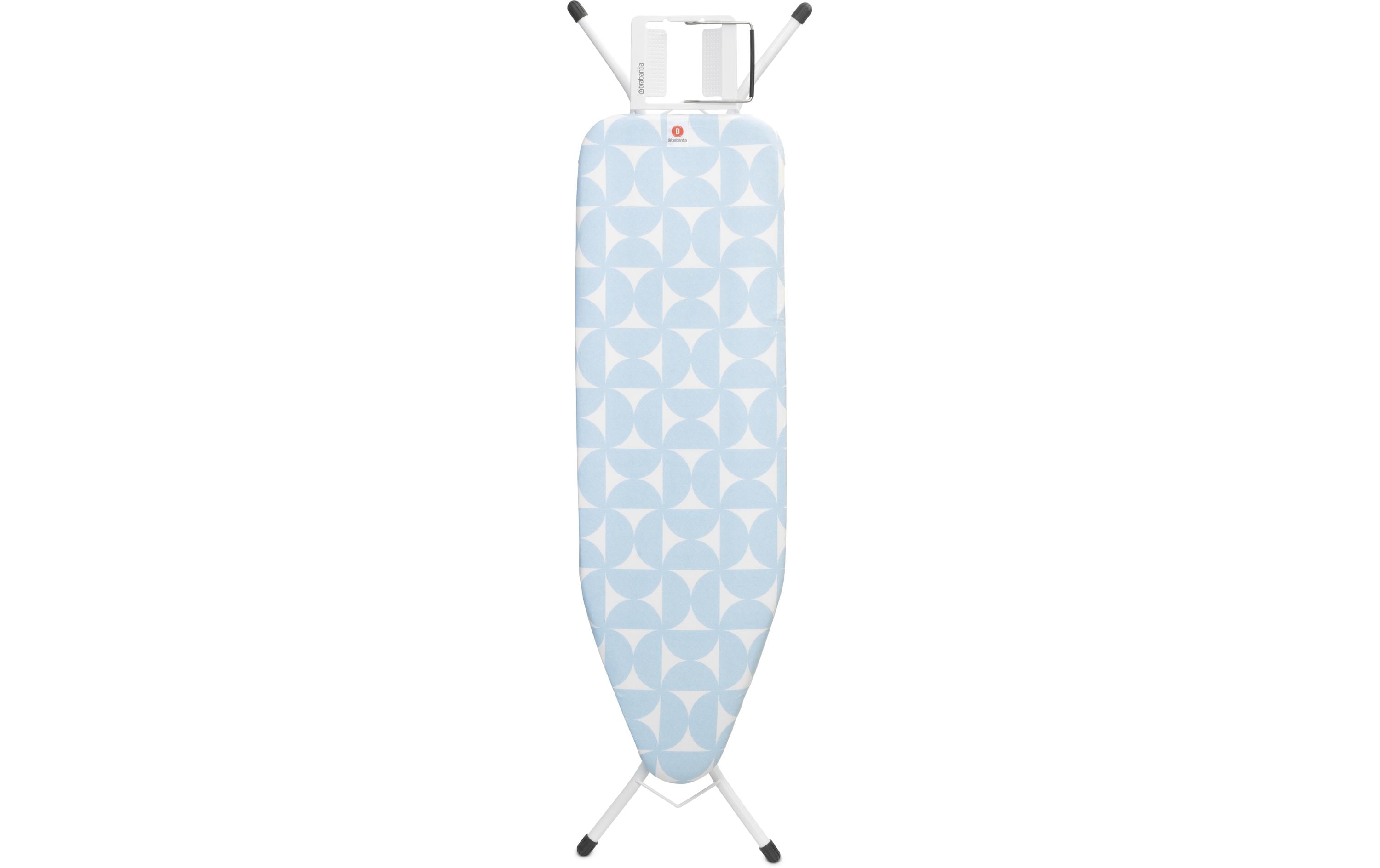 Brabantia Bügeltisch mit Dampfbügeleisenablage Fresh Breeze