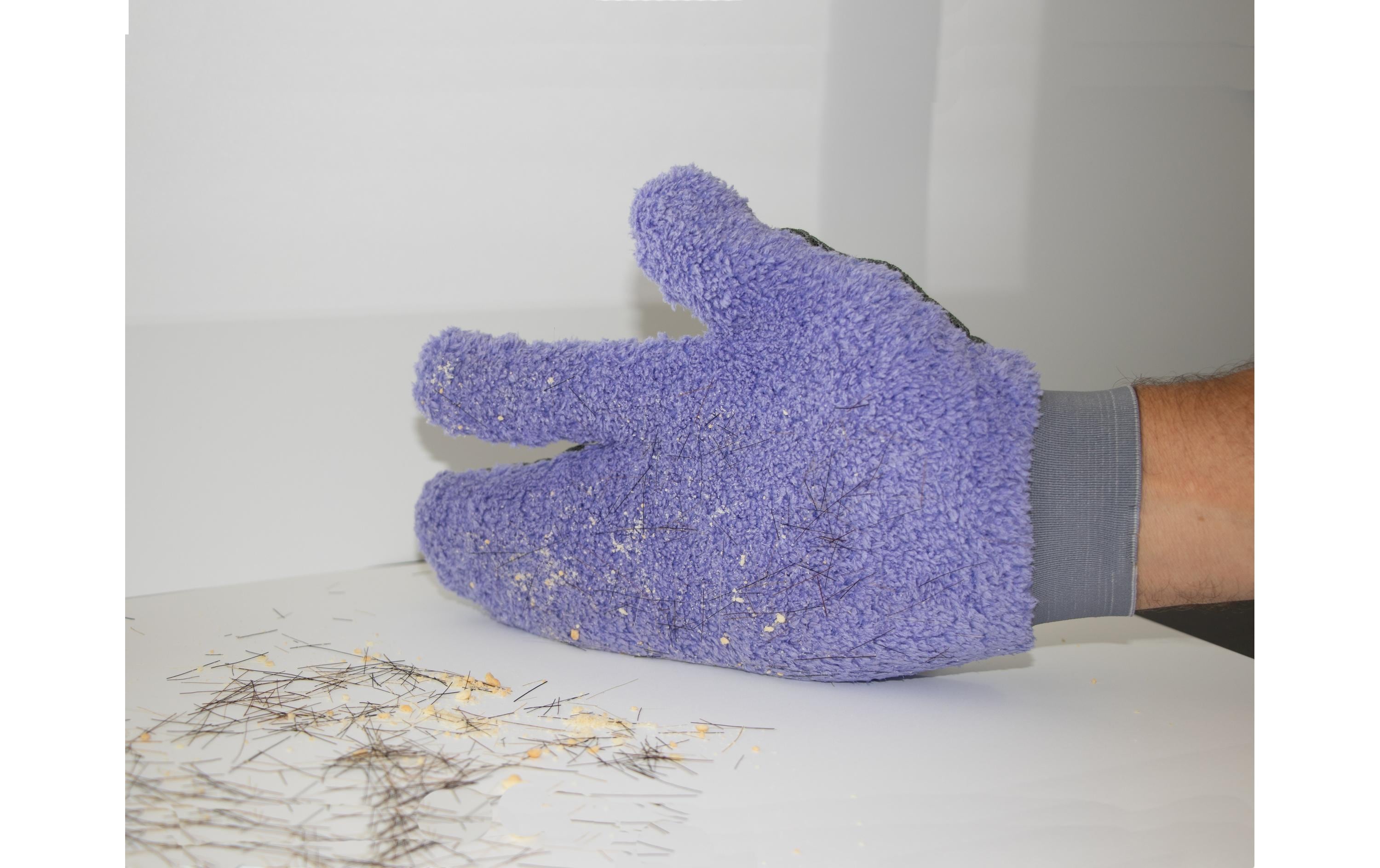 Edi Baur Putzhandschuh Magic Purple 2 Stück, Lila