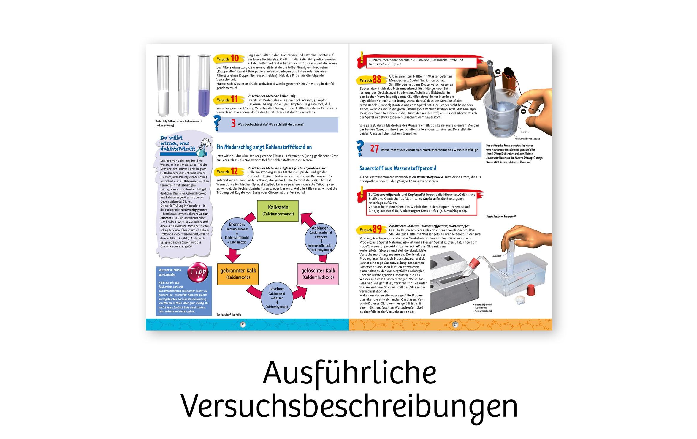 Kosmos Experimentierkasten Chemielabor C 1000