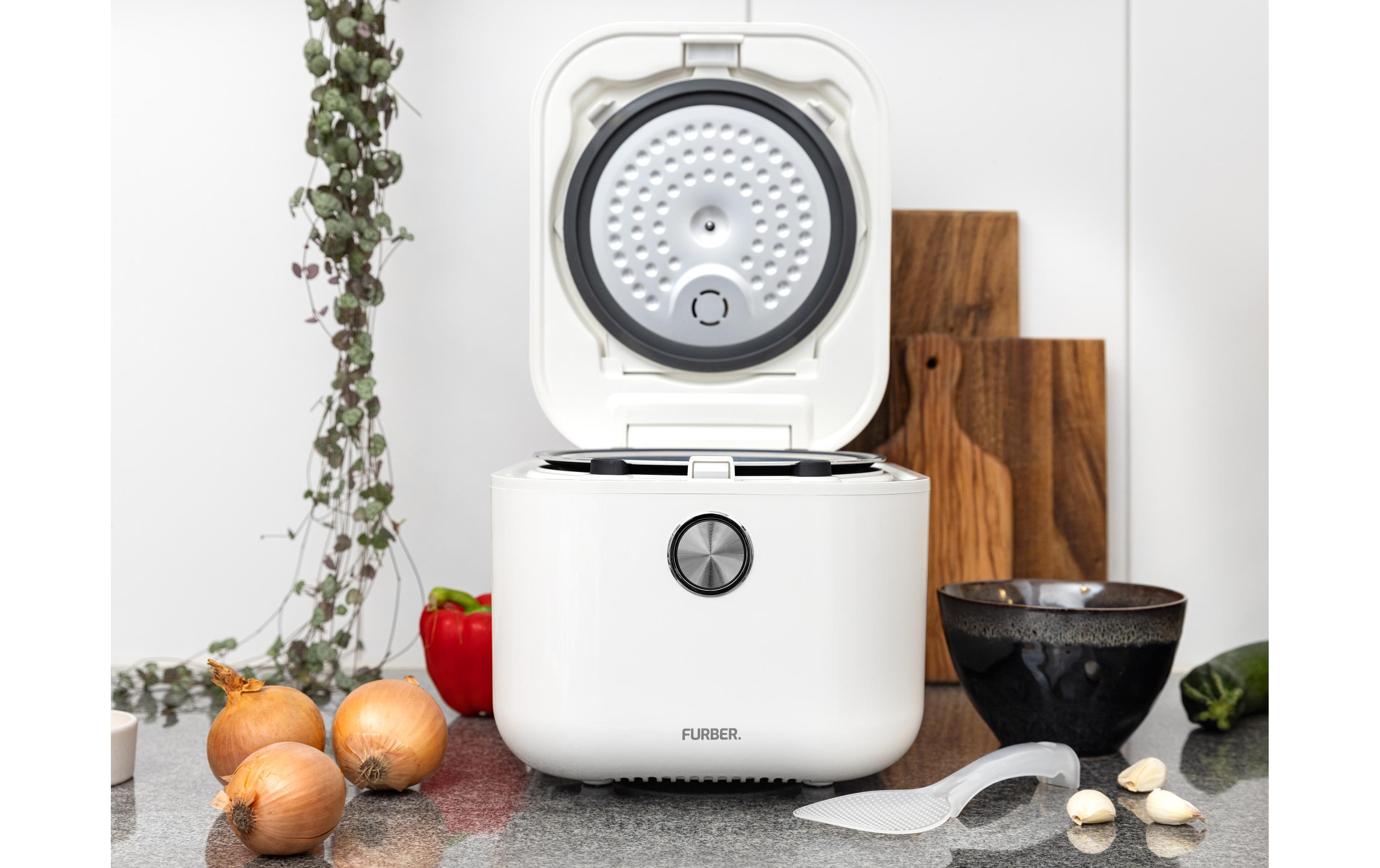 FURBER Reiskocher SAN Induktion 4 L, Weiss