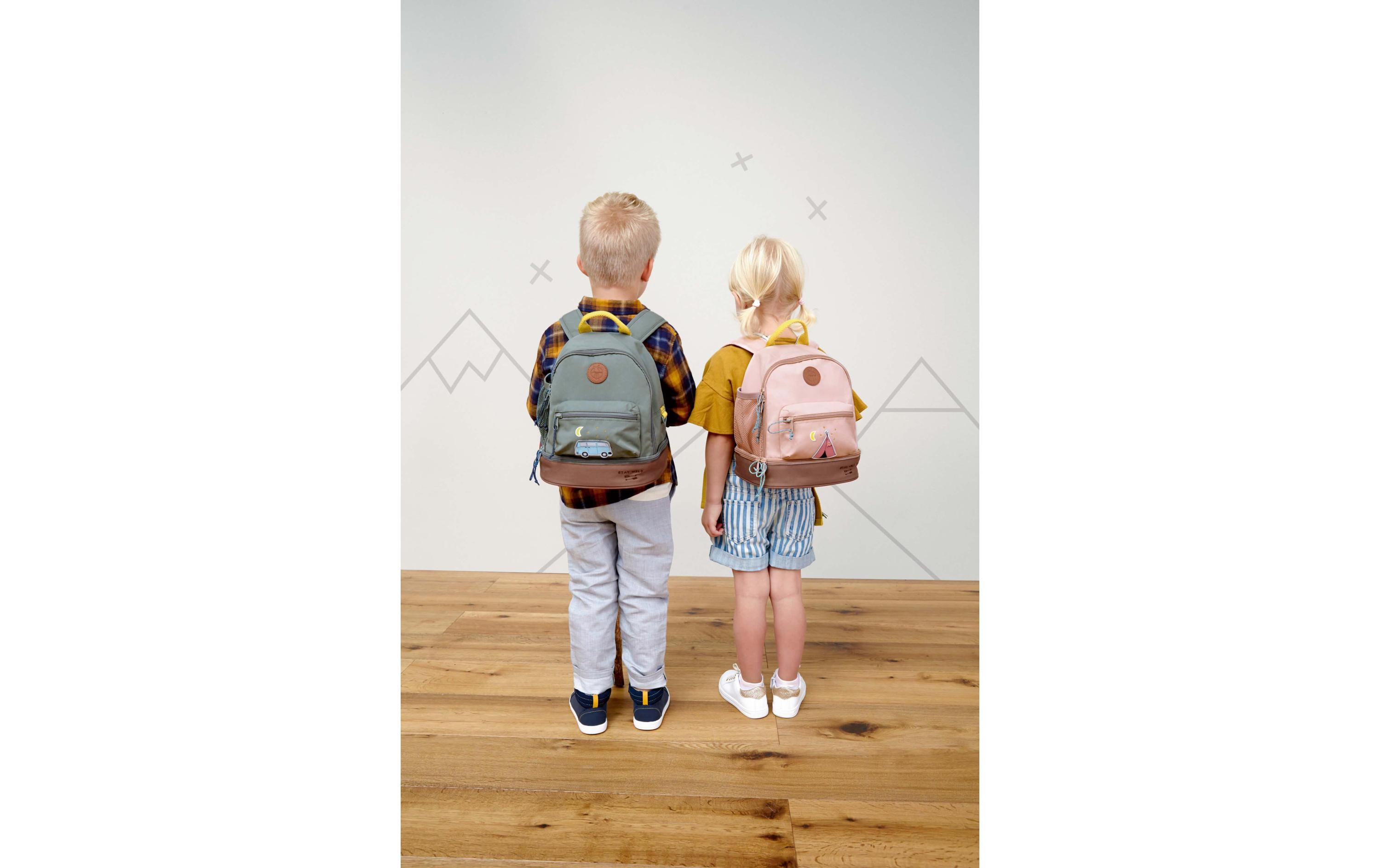 Lässig Kindergartenrucksack Mini Backpack Adventure Bus 6 l