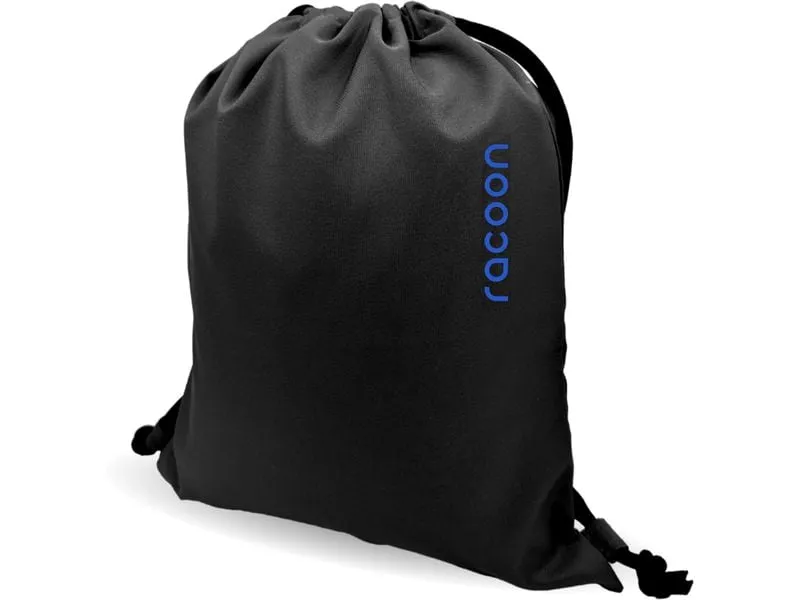 Racoon Turnsack Sportbag CL Schwarz/Ocean, 40 x 48 cm Racoon Turnsack Sportbag CL Schwarz/Ocean, 40 x 48 cm