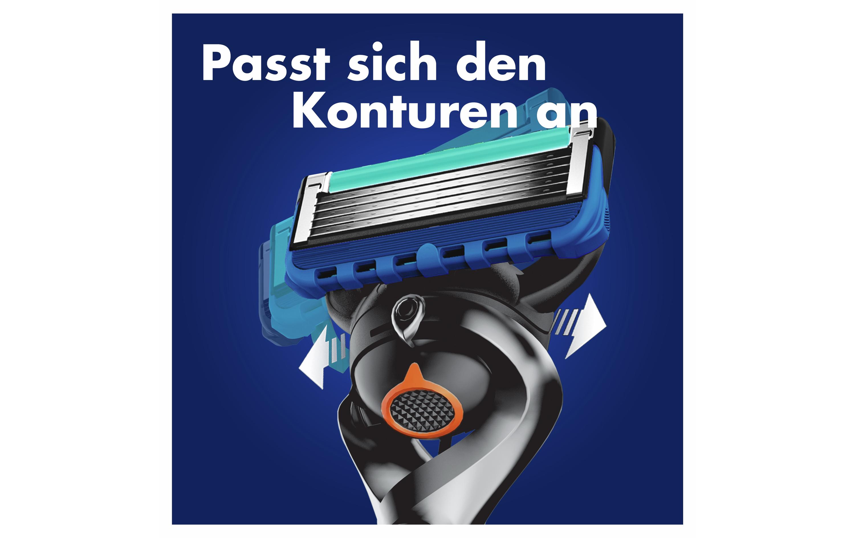 Gillette ProGlide Flexball Systemklingen 1 Rasierer + 10 Klingen