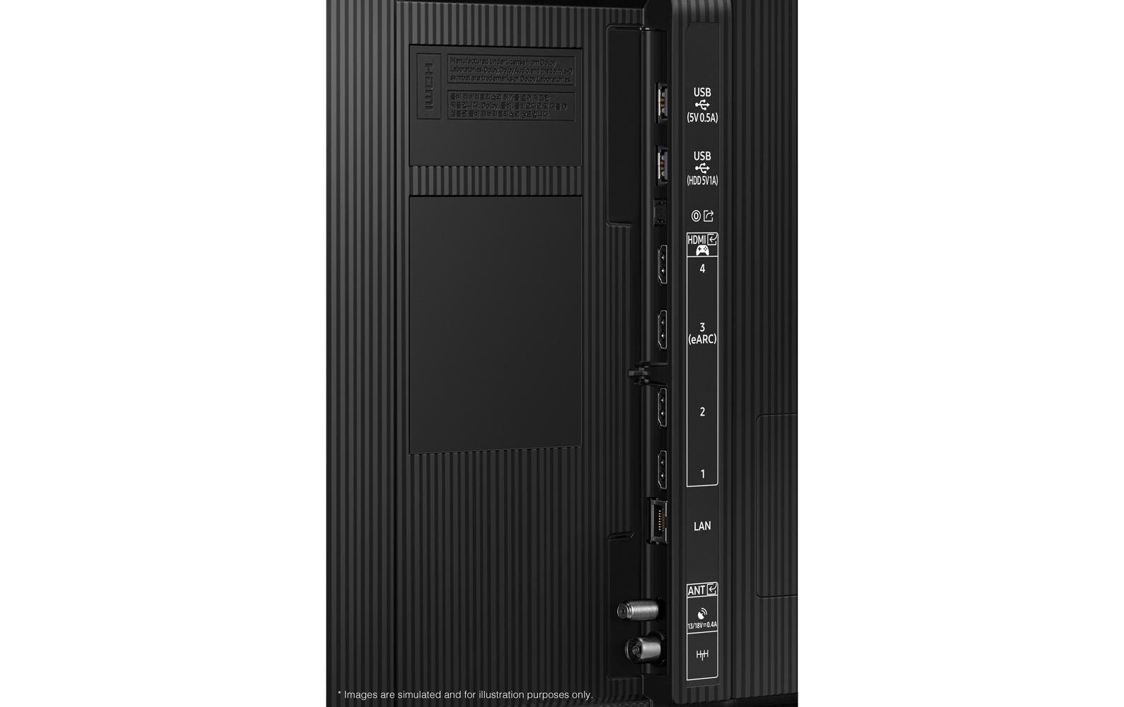 Samsung TV QE65QN80F 65' QN80F Neo QLED 4K Mini LED AI TV, 2025