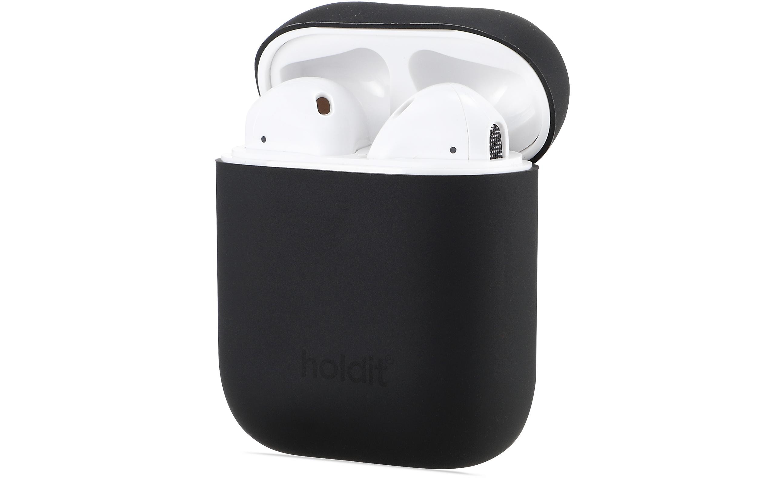 Holdit Transportcase Silicone AirPods Schwarz